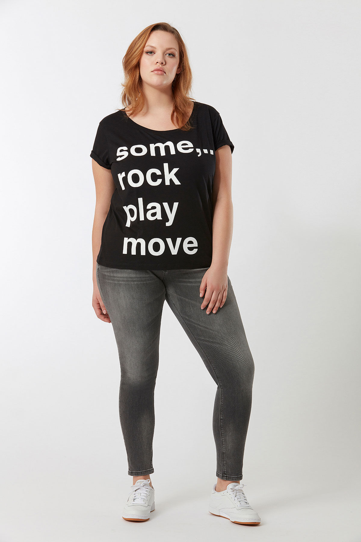 some,... O typ skinny jeans grau image number 0