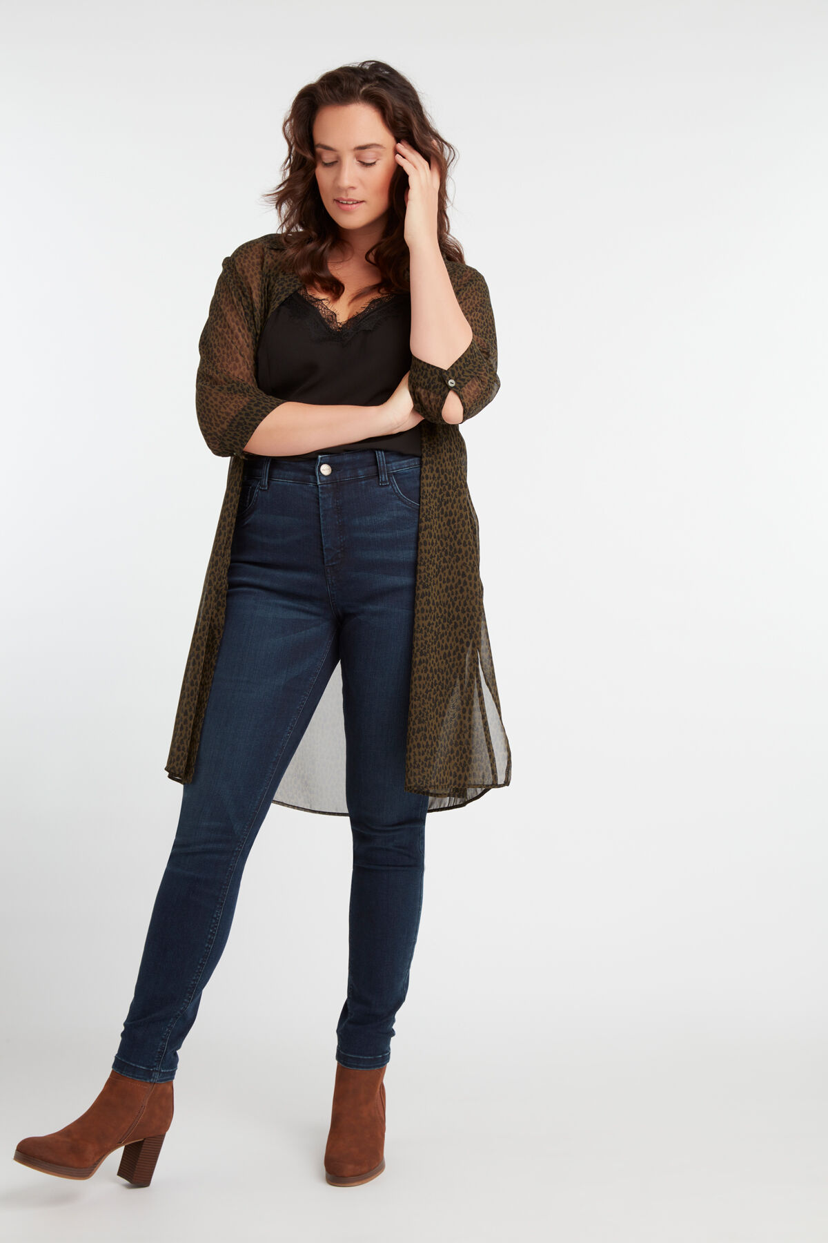 Durchsichtige Bluse image number 3