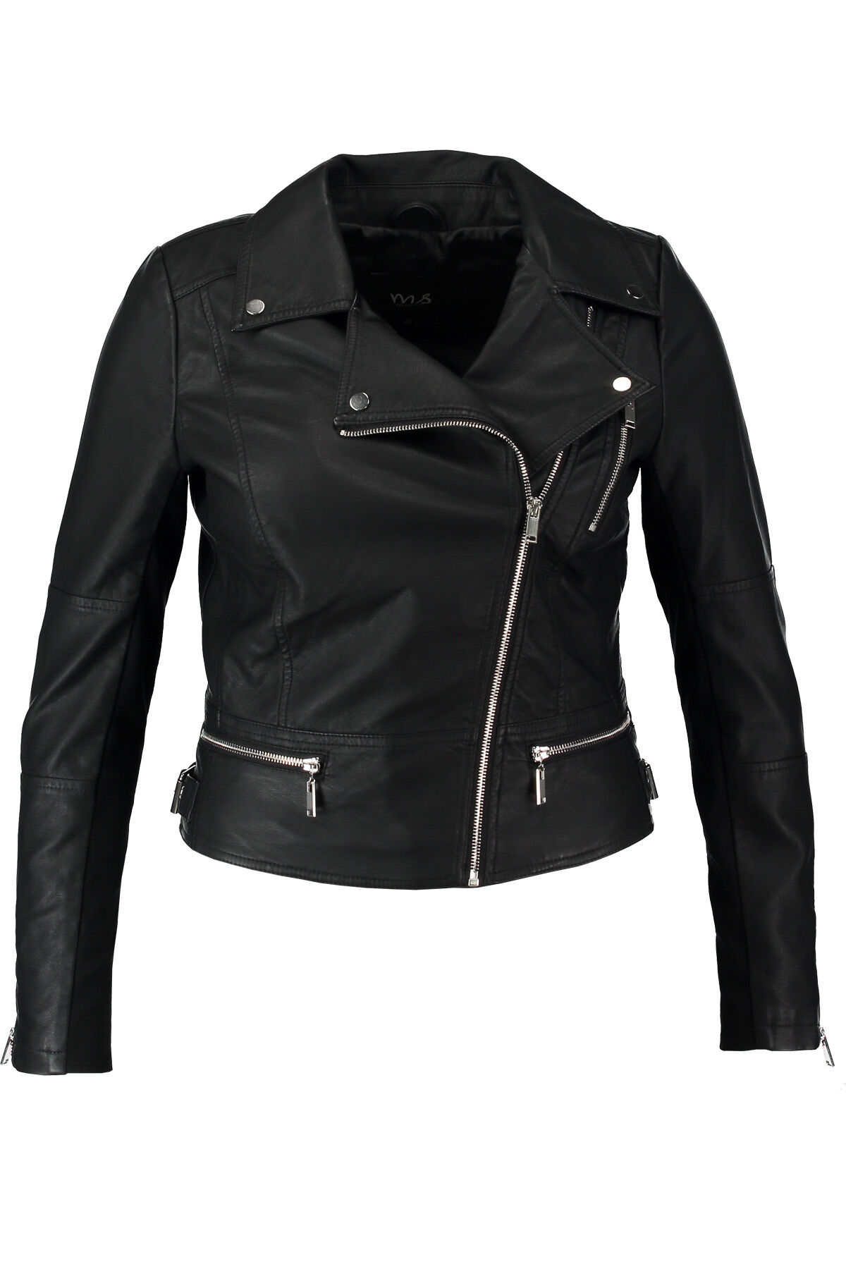 Kunstlederjacke mit Nieten image number 1