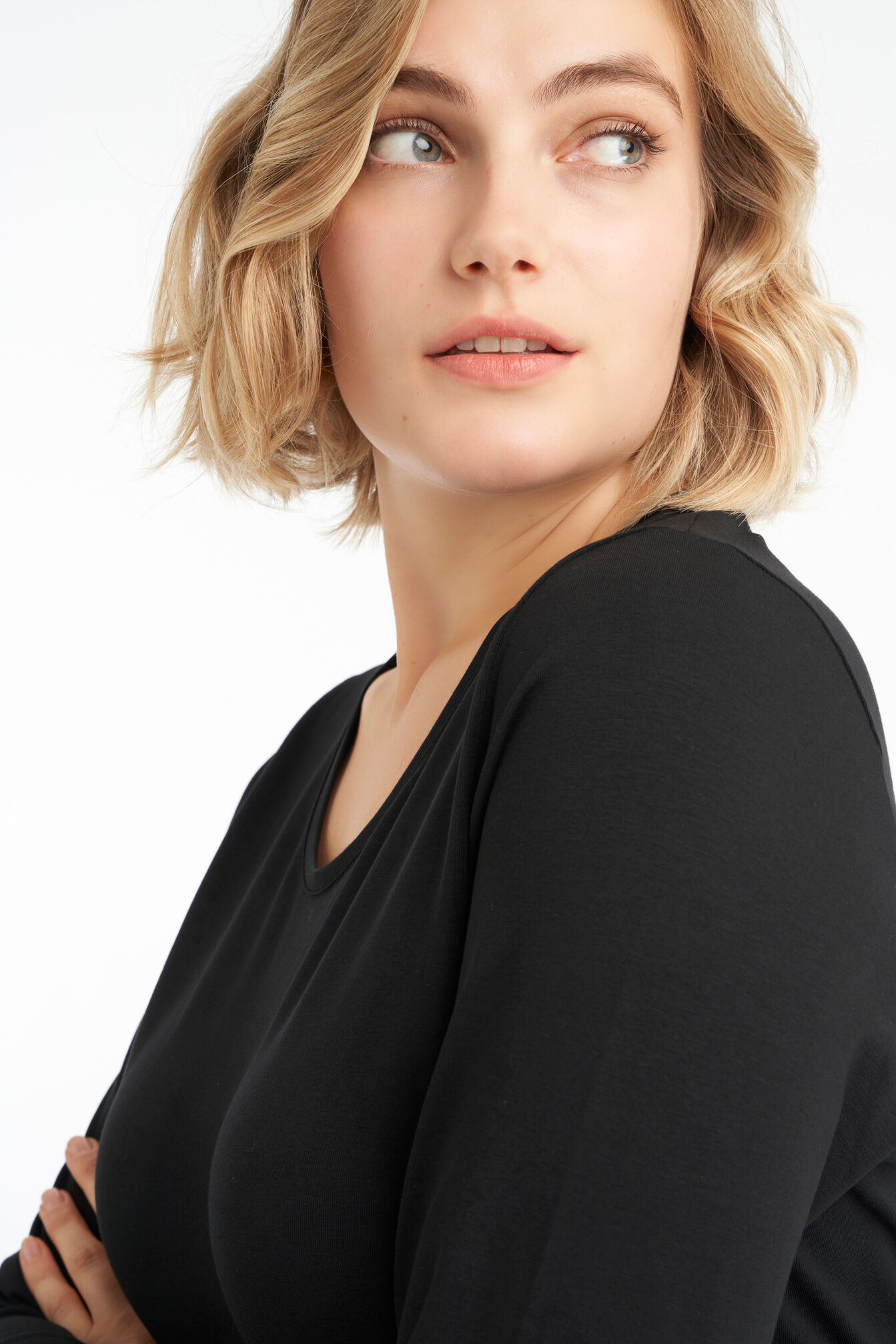 Basic-Shirt mit langen &Auml;rmeln image number 4