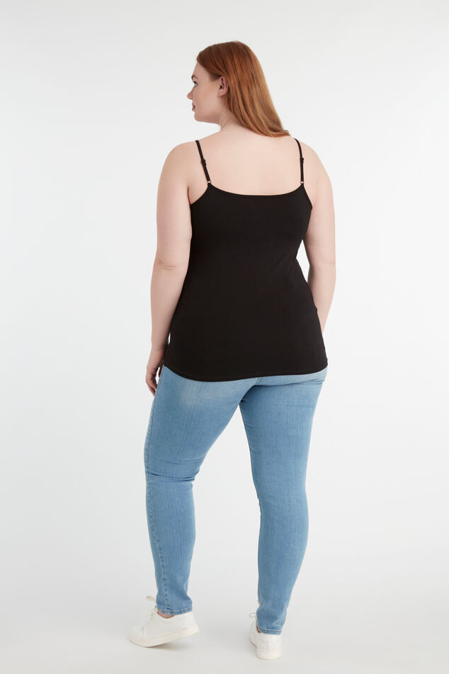 Cami-Top aus Baumwolle mit Spaghetti-Trägern image number 4