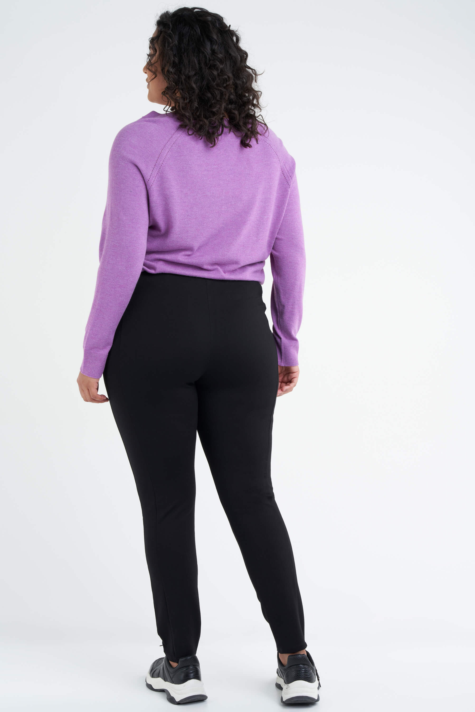 Treggings mit Rei&szlig;verschluss-Imitation image number 4