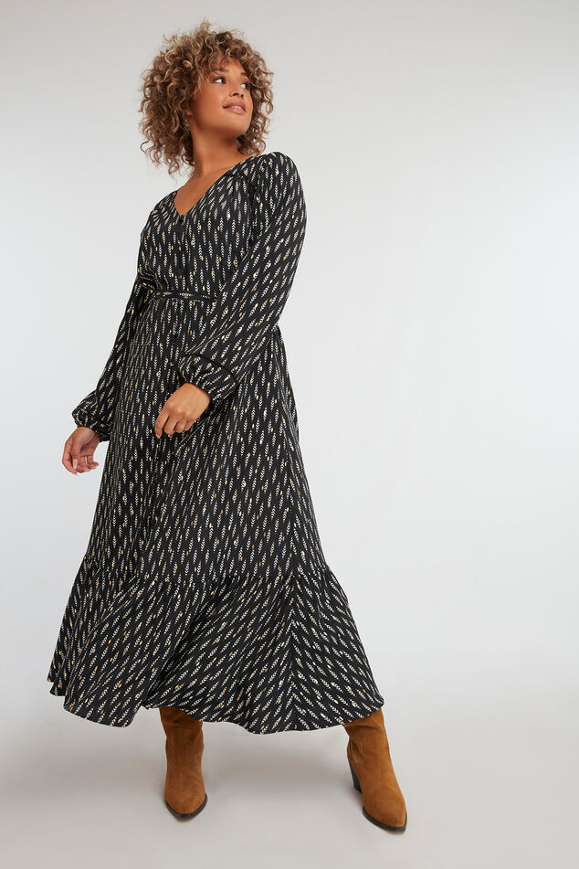 Kleid mit Folien-Print image number 4