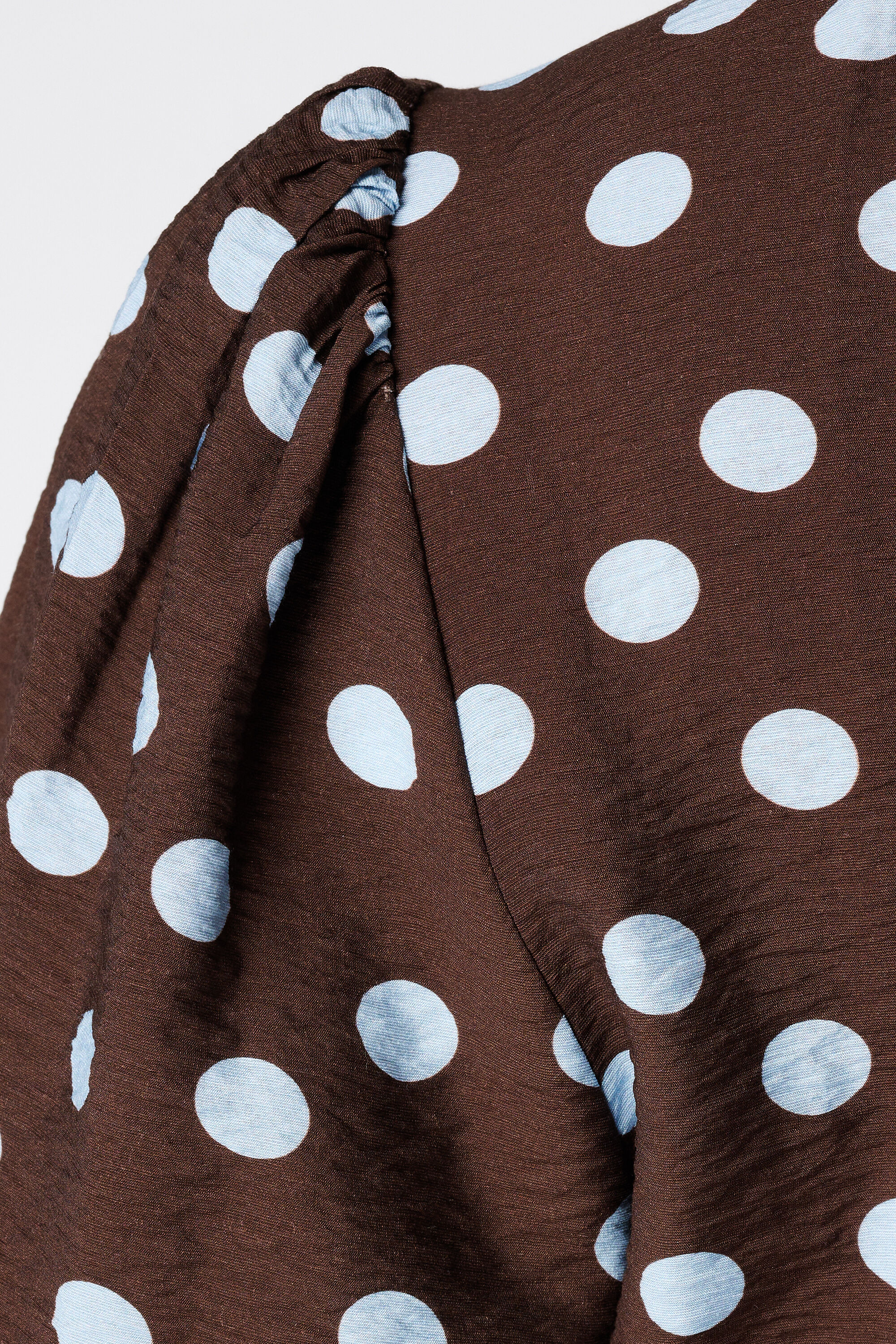 Taillierte Bluse mit Polka Dot Muster image number 6
