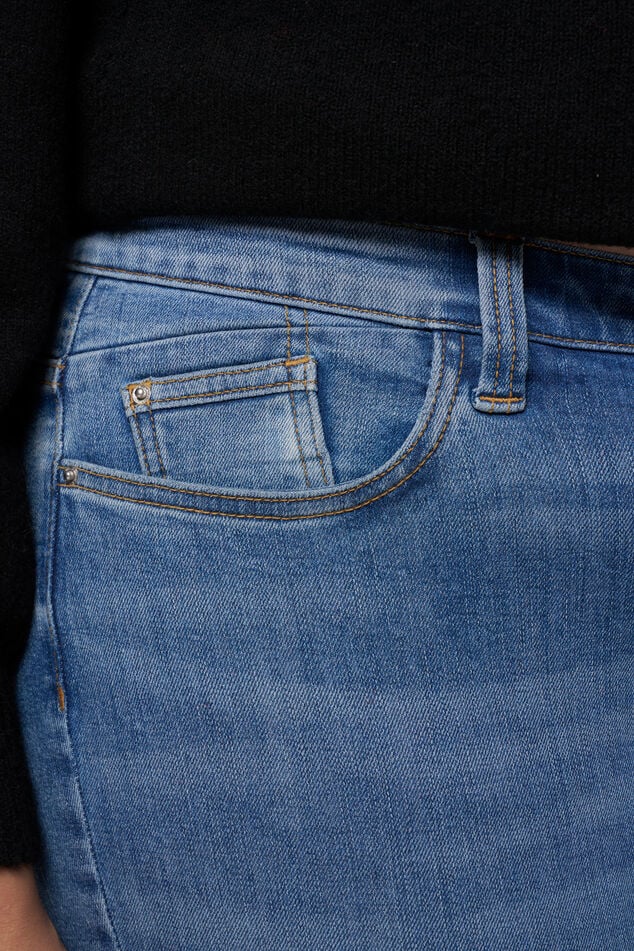 Slim-Leg-Jeans IRIS mit Stretch image number 4