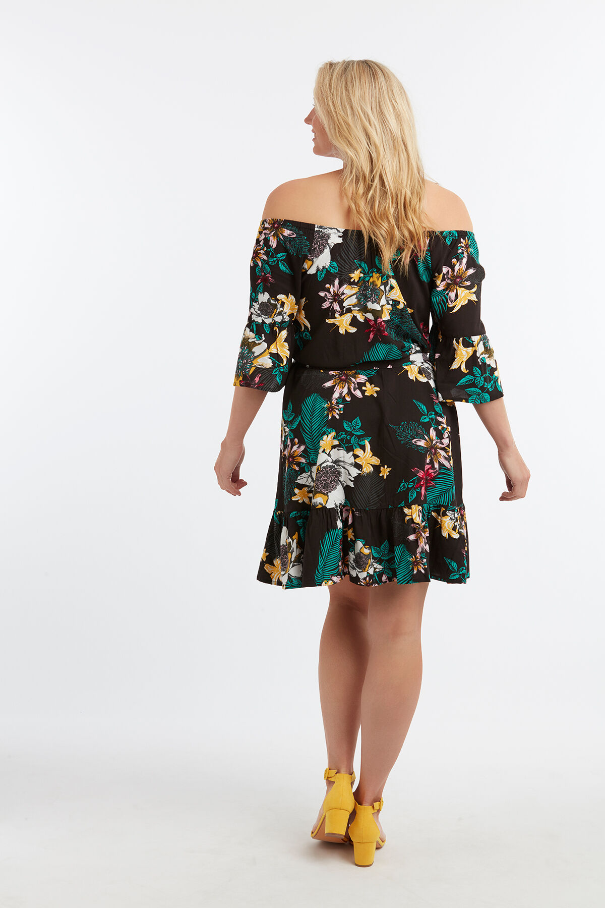 Kleid mit floralem Print image number 4