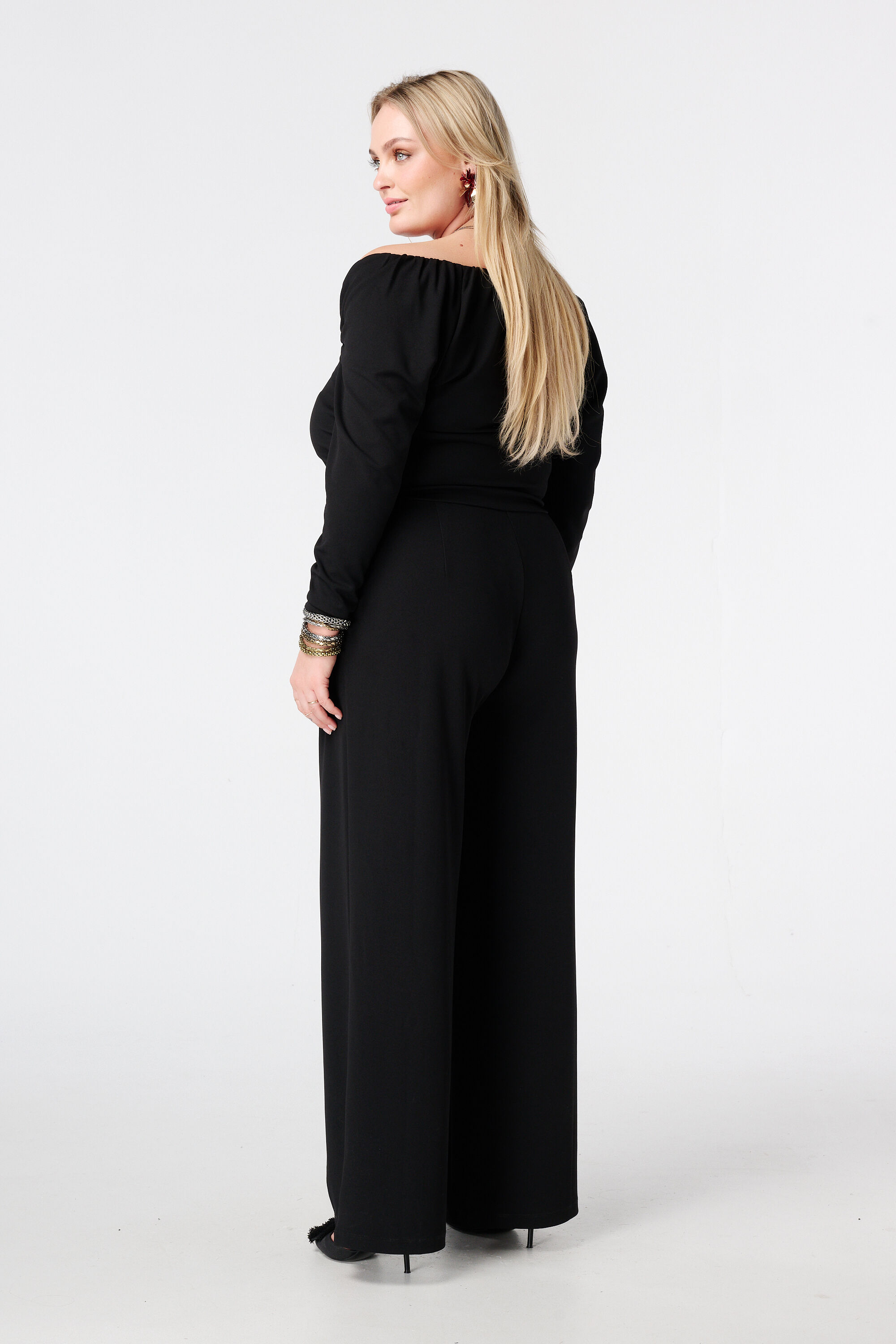 Off-Shoulder-Jumpsuit mit weiter Passform image number 3