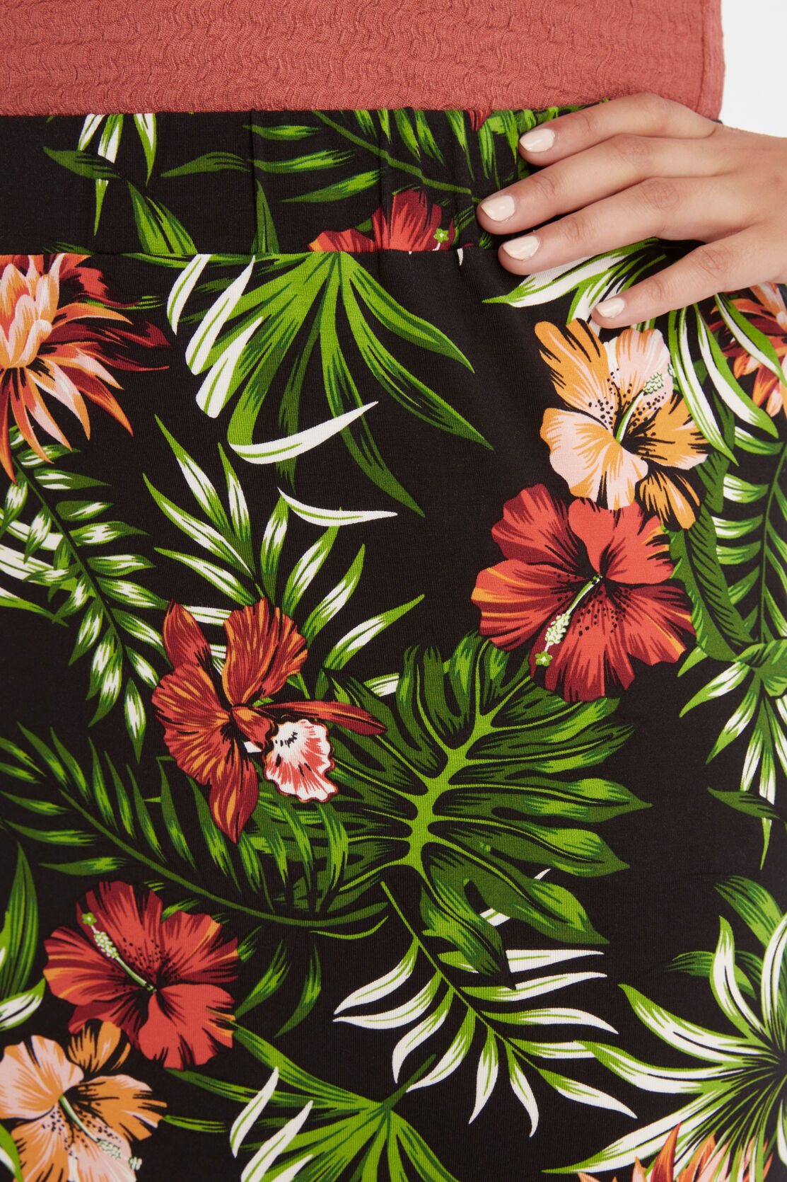 Langer Rock mit Schlitz image number 5