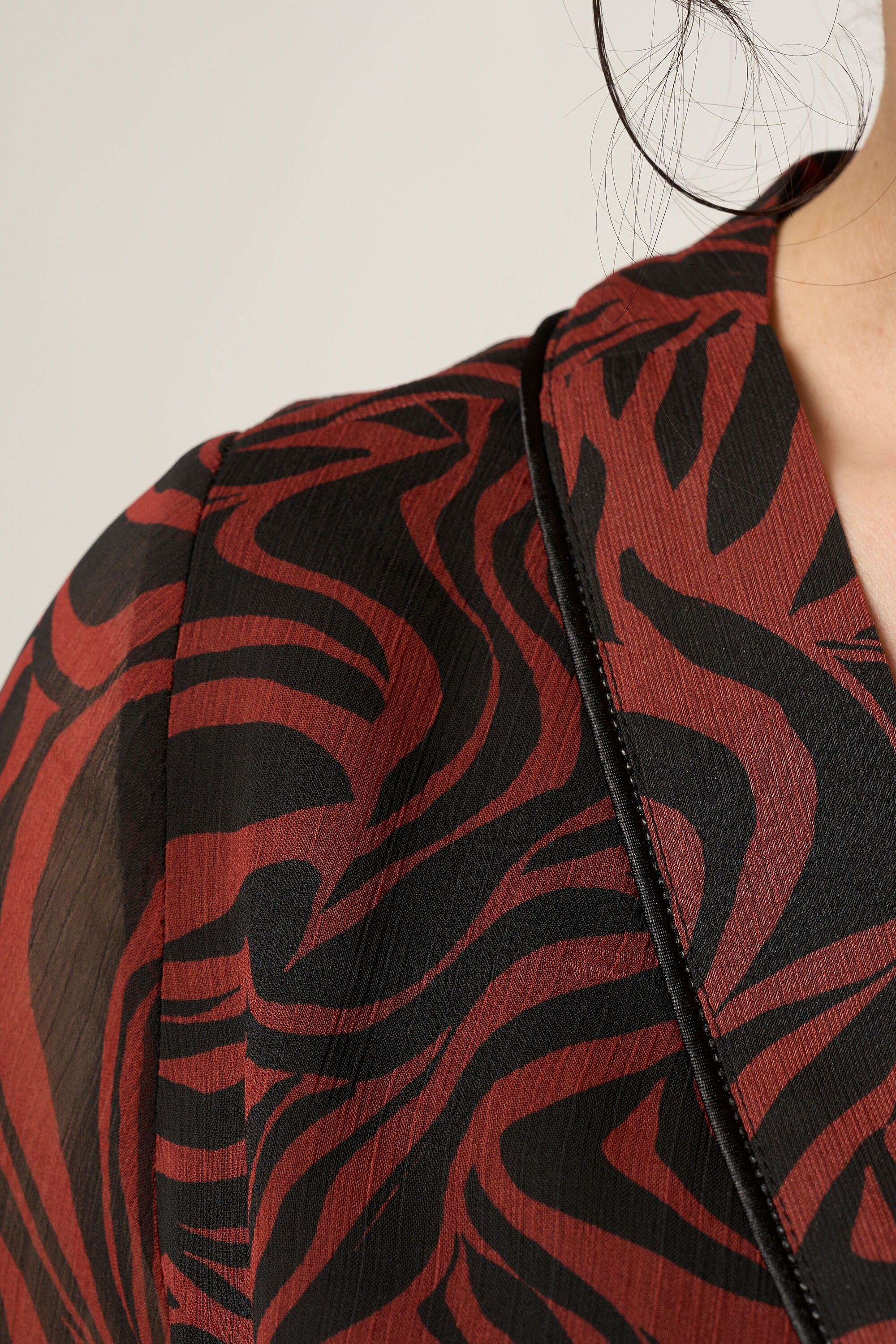 Chiffonkleid mit Druck image number 4