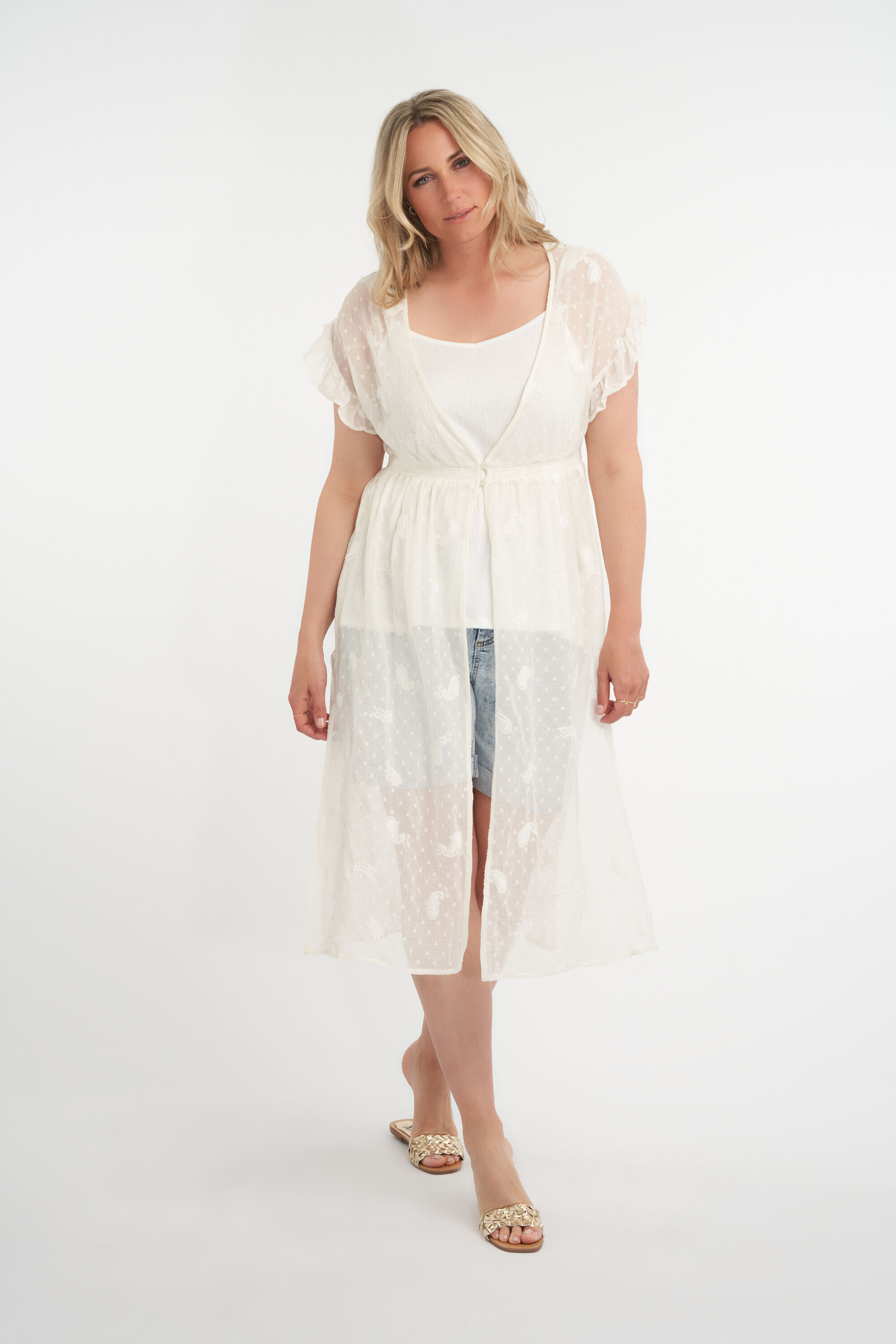 Lange Bluse mit R&uuml;schen image number 5