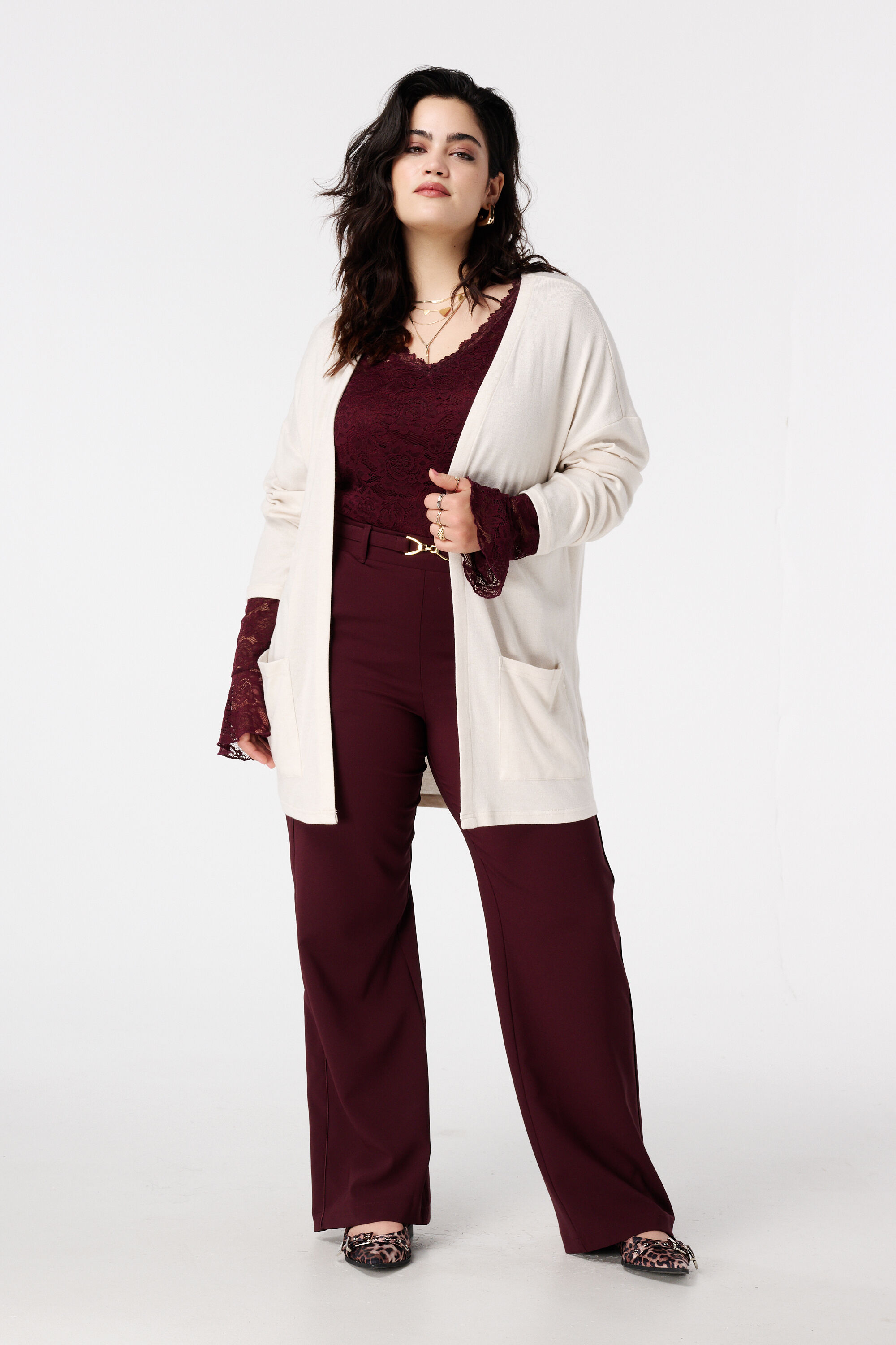 Langer Cardigan mit Taschen image number 5