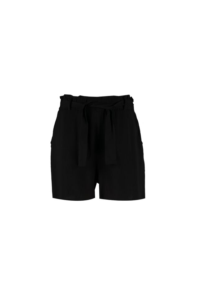 Viskose-Shorts mit Gürtel image number 1