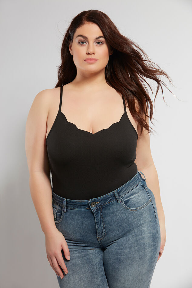 Top mit Spaghetti-Trägern image number 0