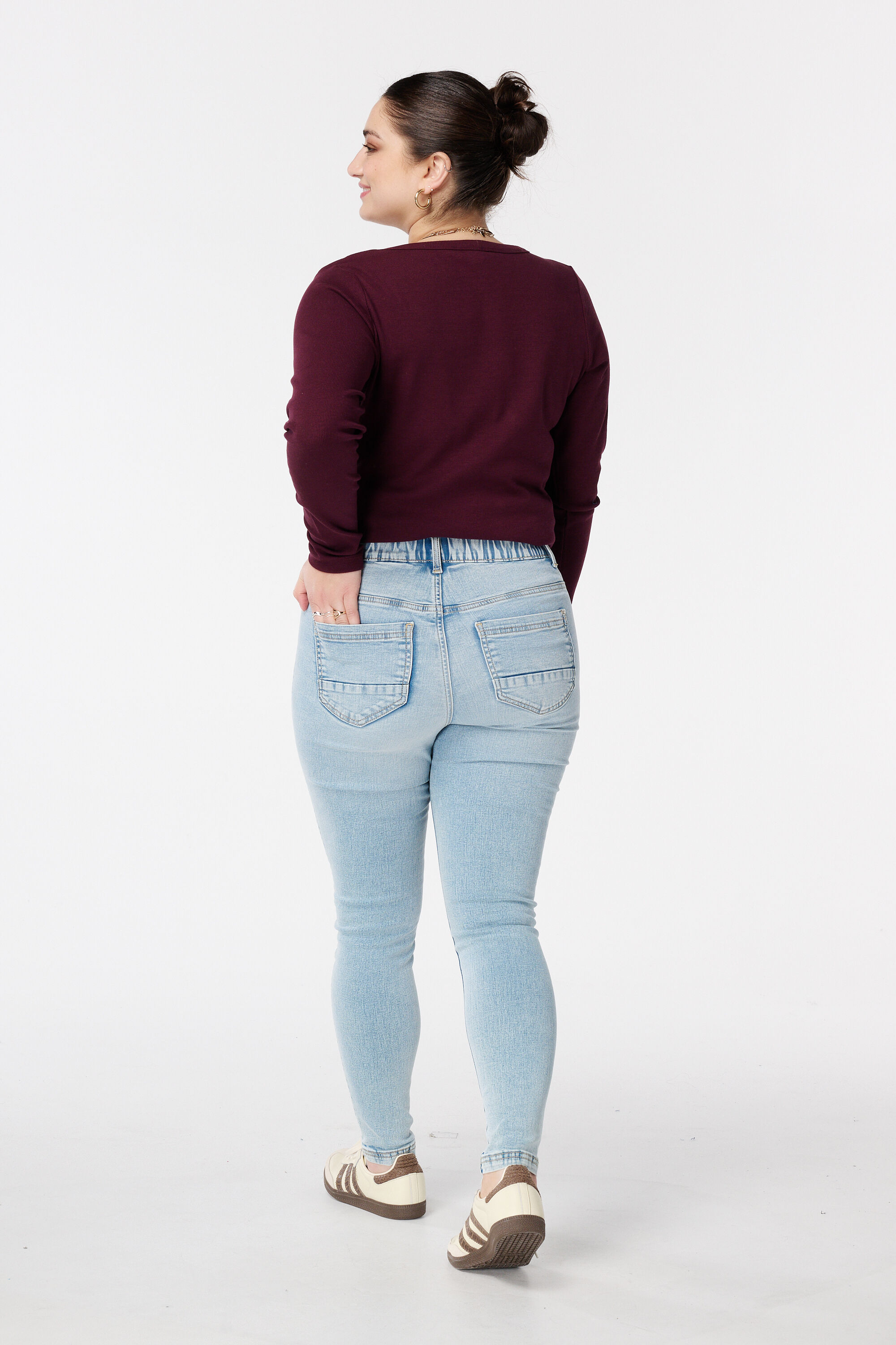 Tregging im Denim-Look image number 3