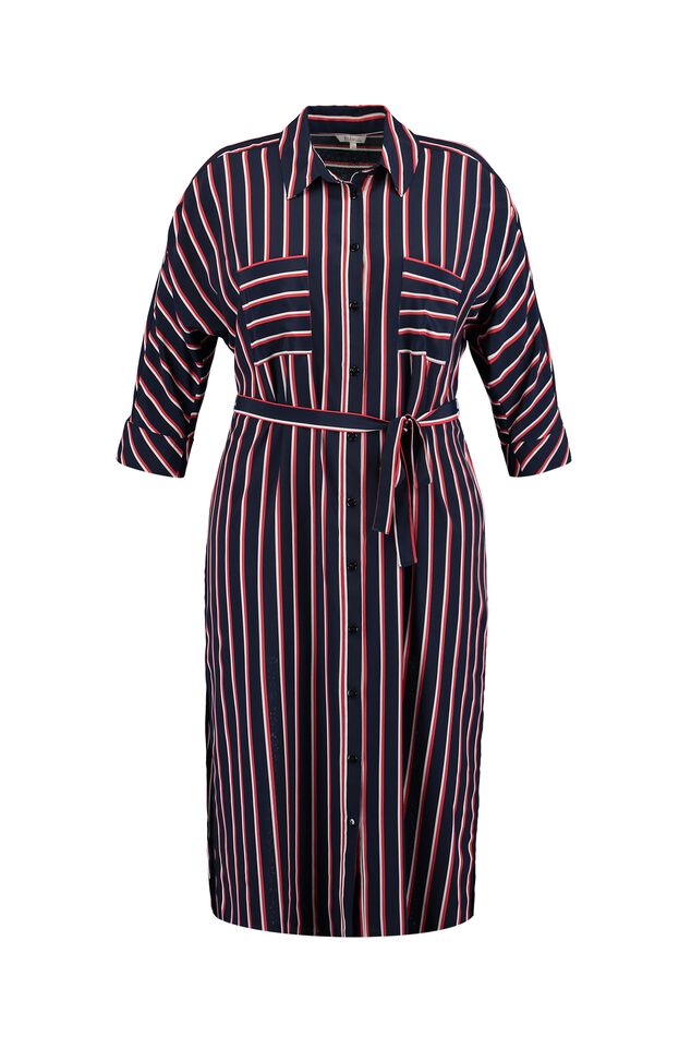 Gestreiftes Hemdkleid image number 2