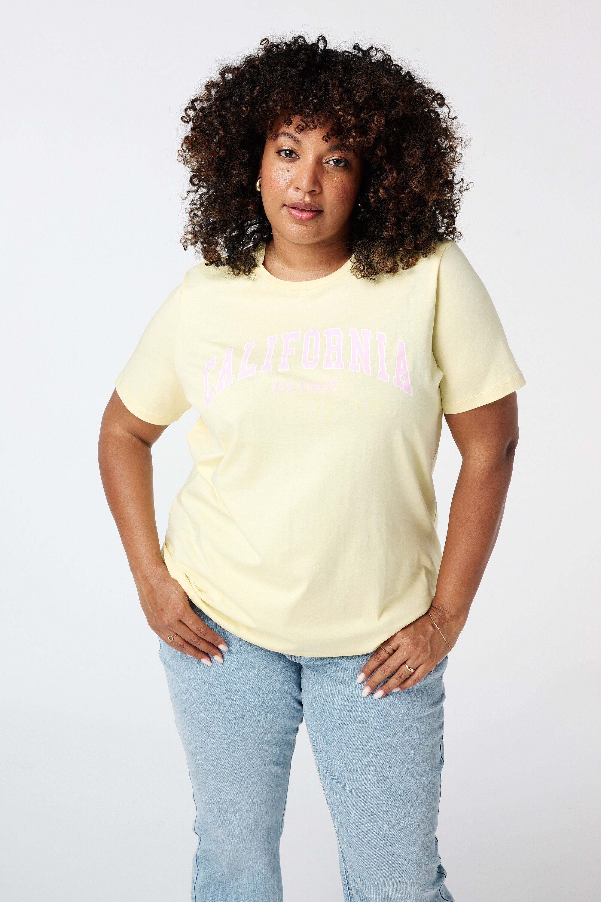 T-Shirt mit Text-Print  image number 4