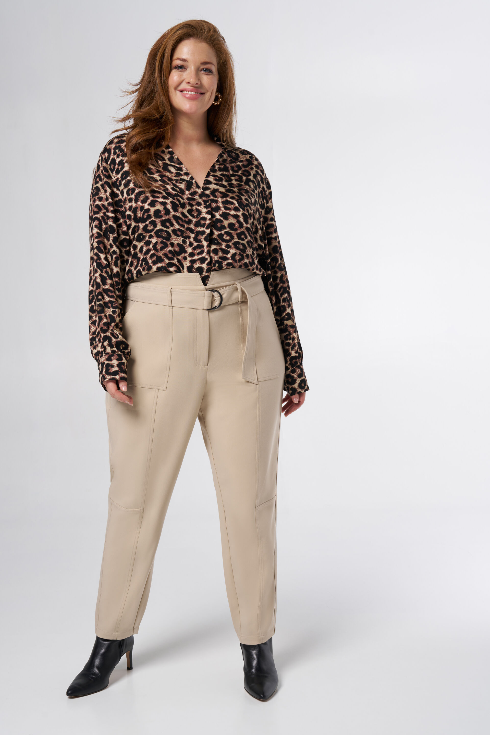 Bluse mit Print image number 5