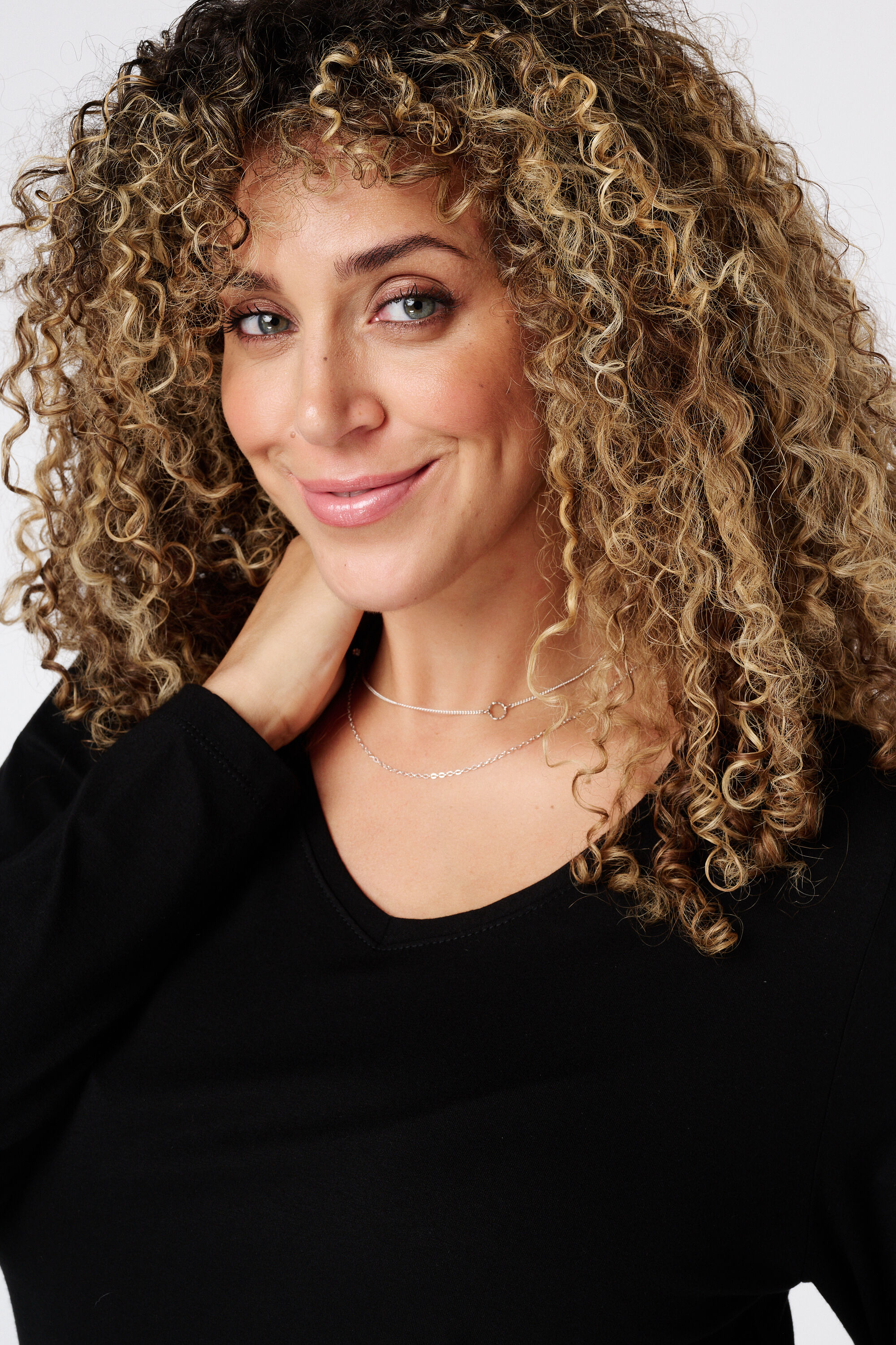 Lang&auml;rmeliges Oberteil mit Rundhalsausschnitt image number 4