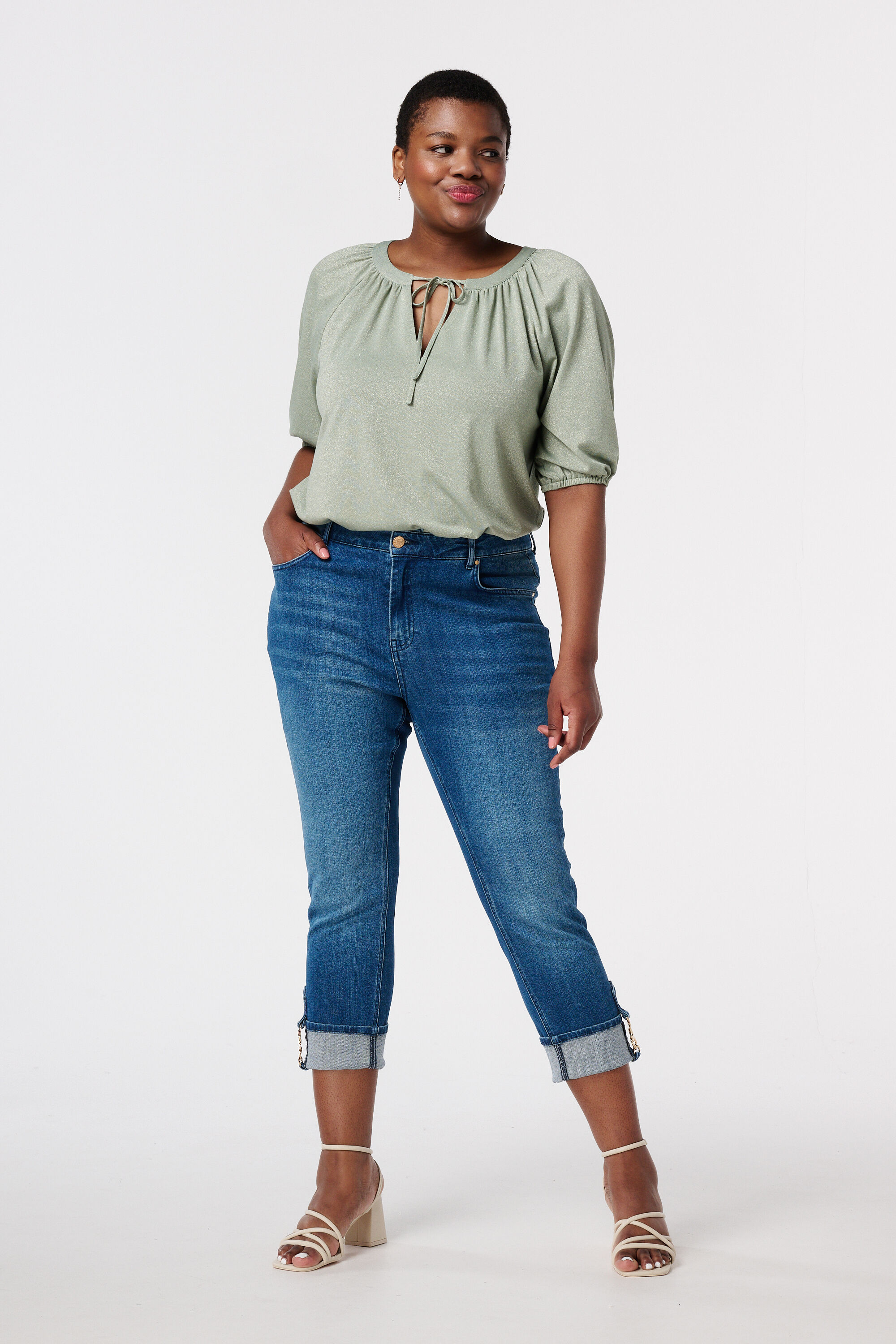 Oberteil mit Glitzerdetail image number 5