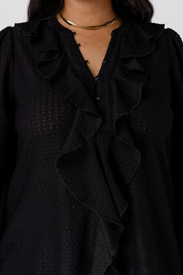 Bluse mit Rüschen image number 4