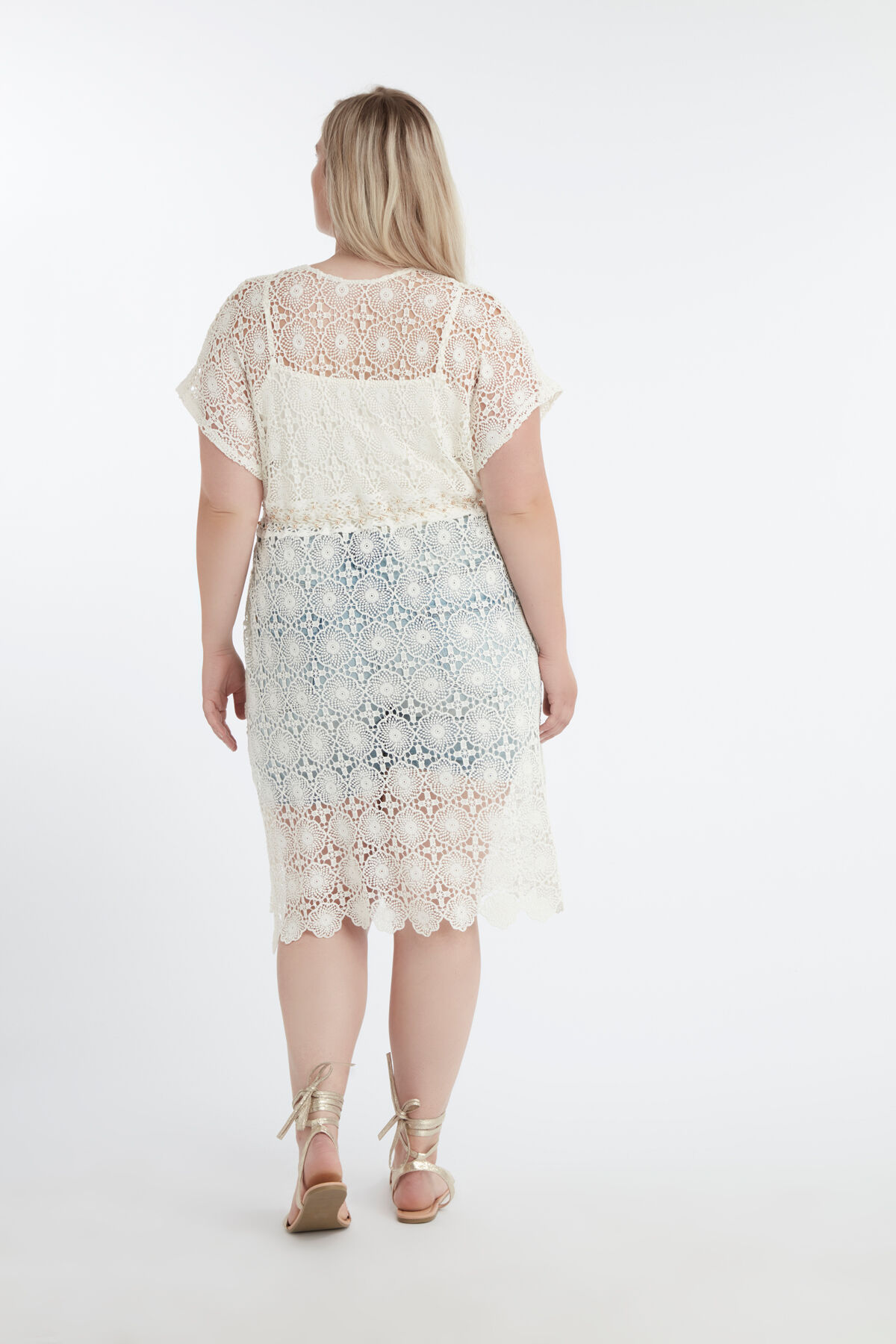 Strick-Cardigan mit Tunnelzug image number 4