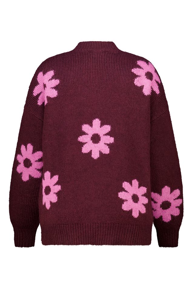 Pullover mit Blumenprint image number 2