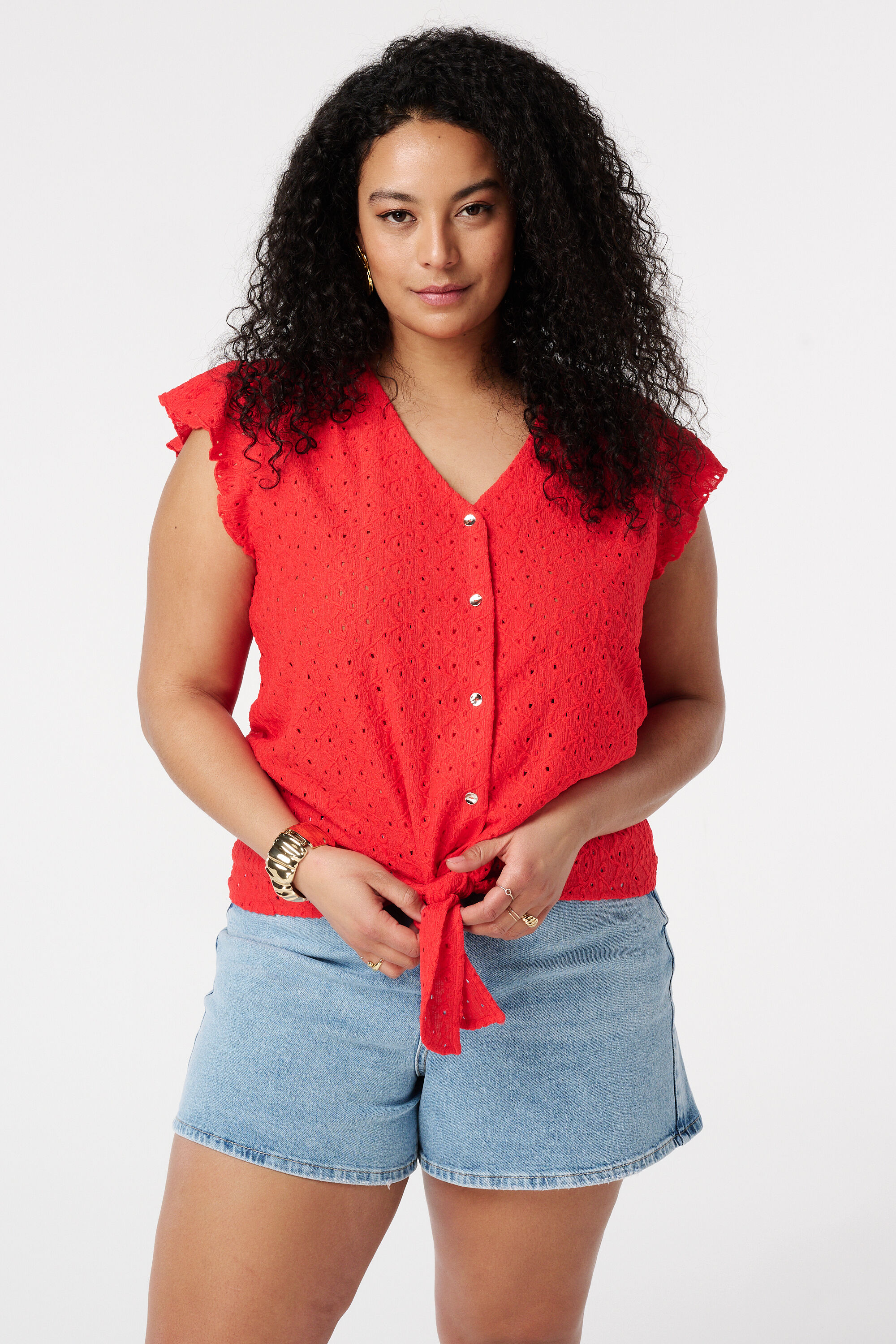 Top mit H&auml;keldetail  image number 4