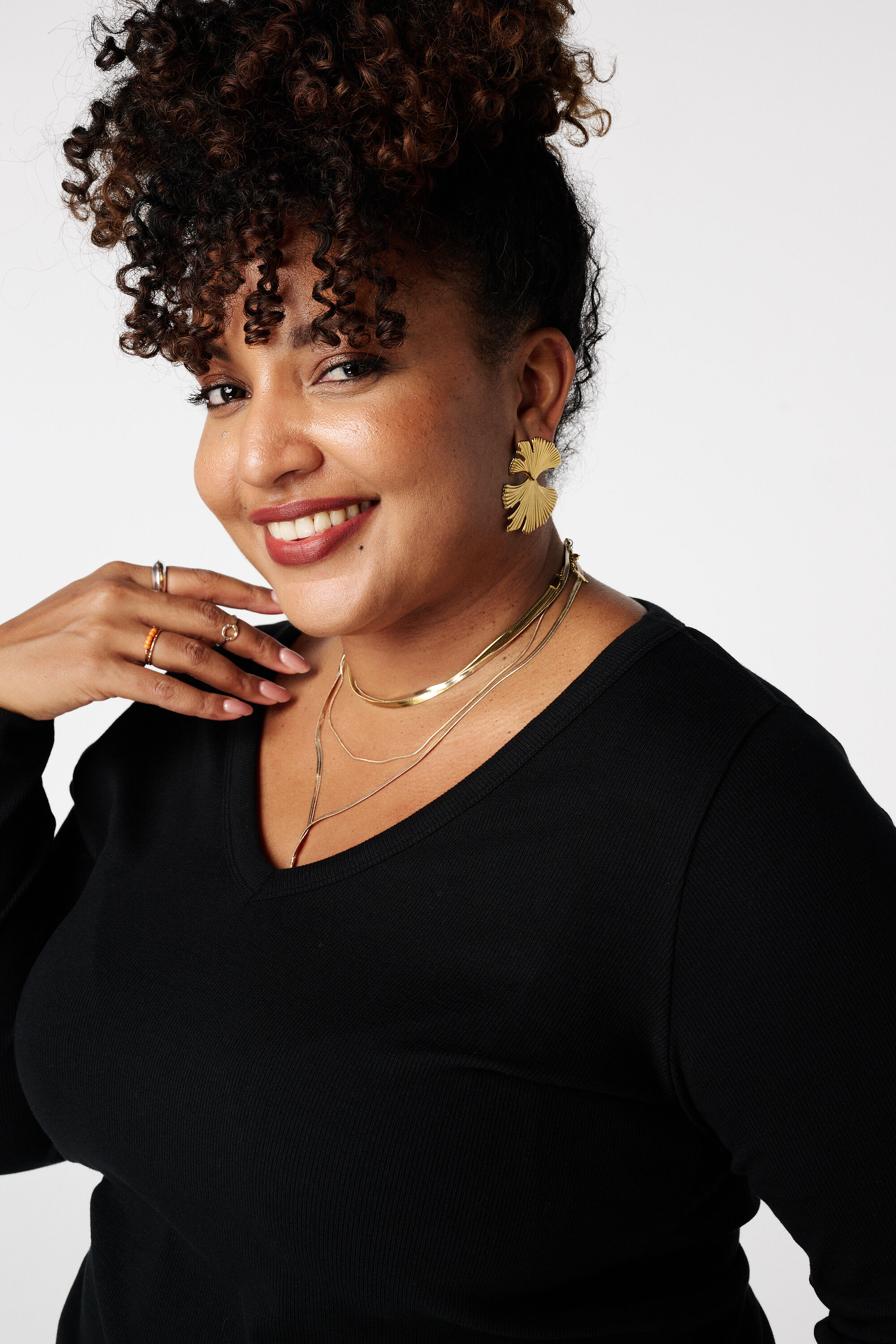 Geripptes Langarmshirt image number 4