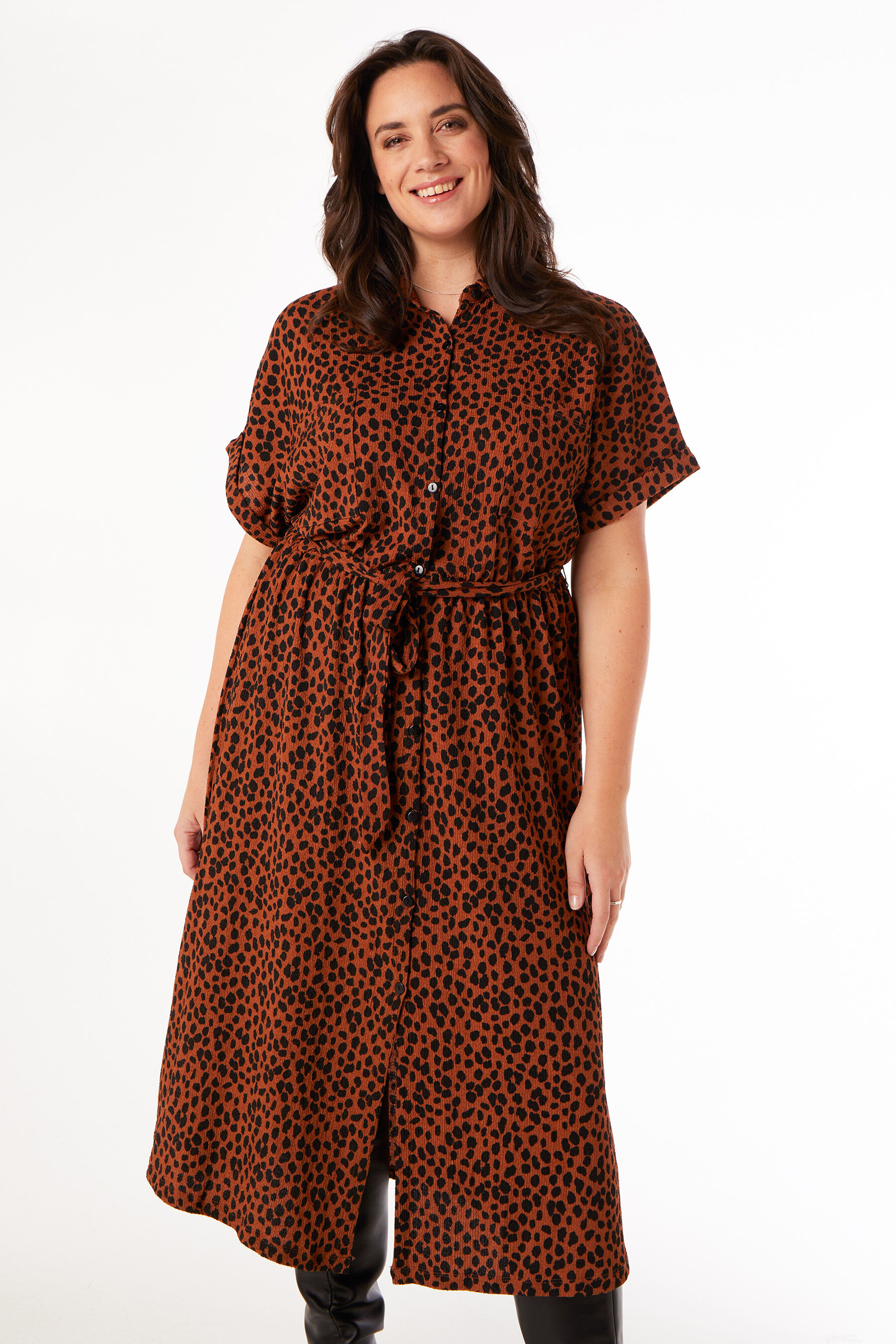 Langes Blusenkleid image number 6