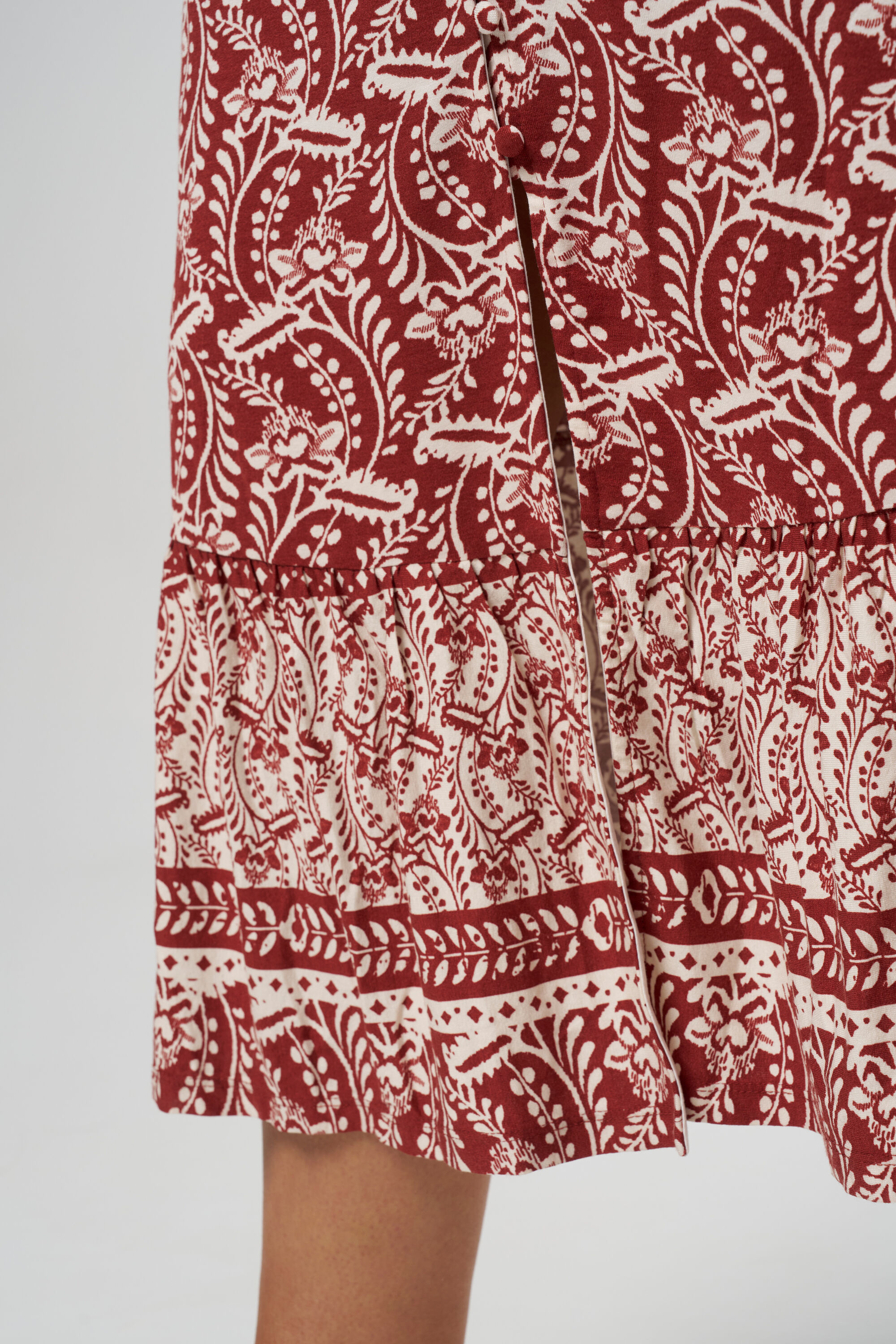 Midikleid mit Blumen-Print image number 4