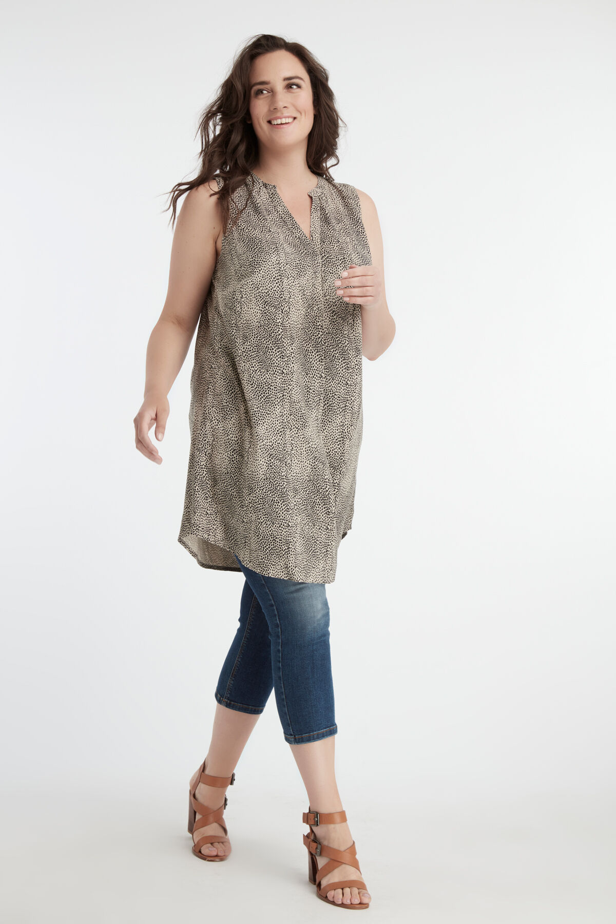 &Auml;rmellose lange Bluse image number 5