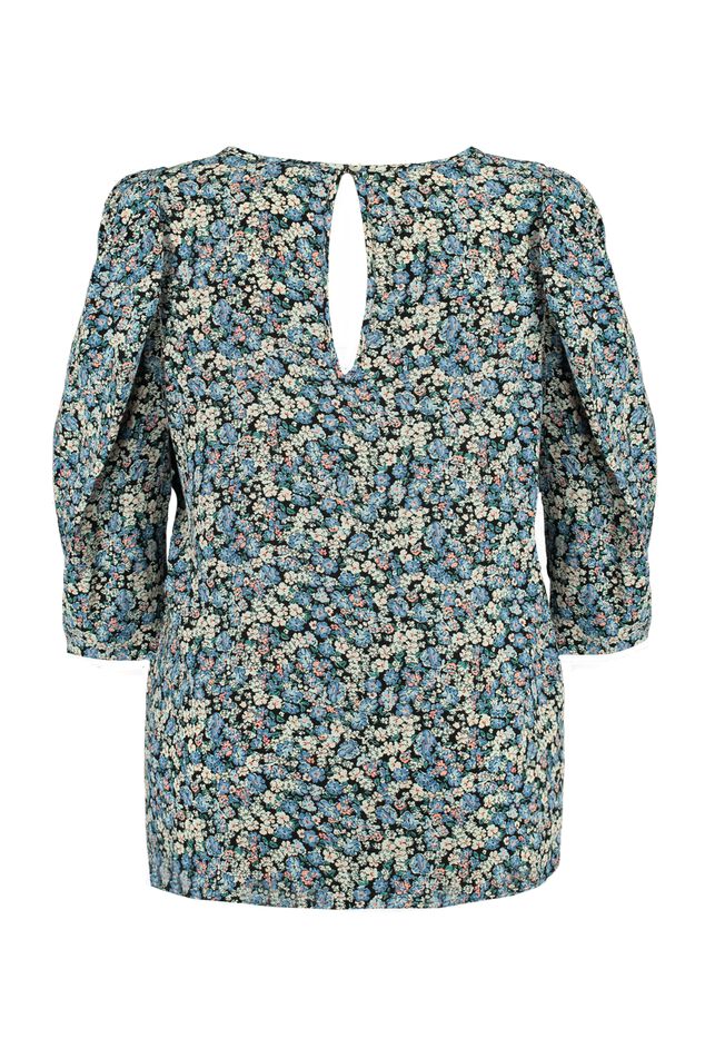 Bluse mit bauschigen Ärmeln  image number 3