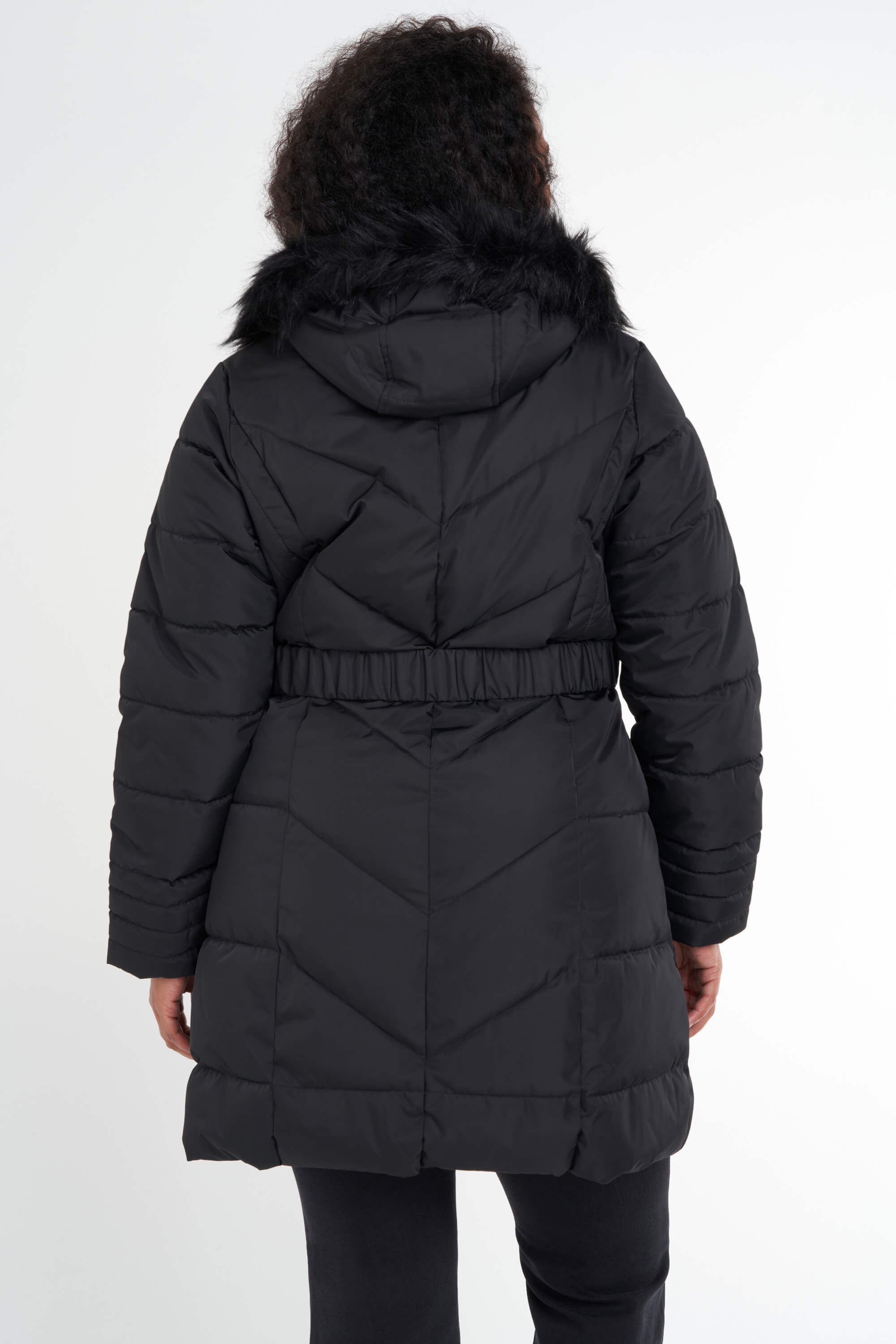 Steppjacke mit G&uuml;rtel image number 4