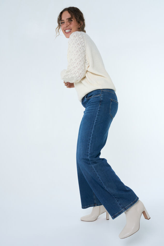 Jeans mit weitem Bein  image number 6