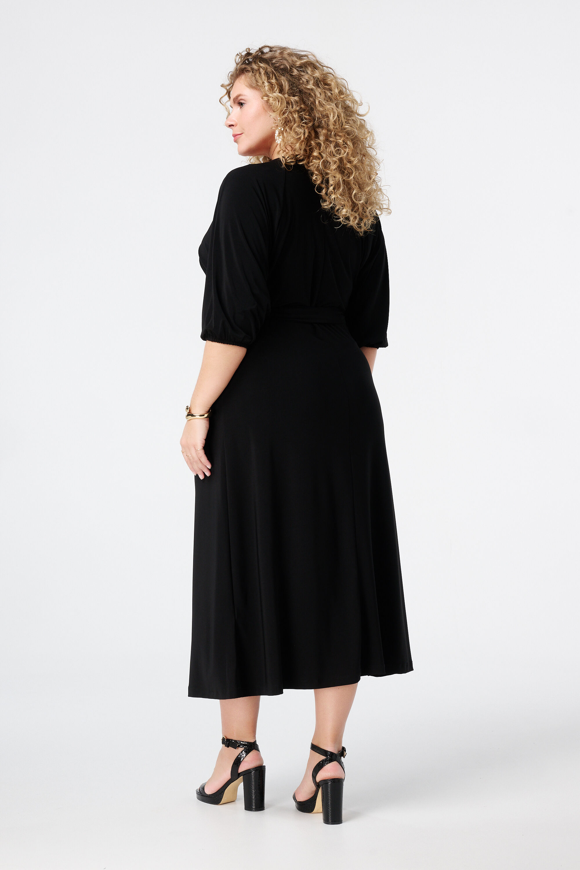 Maxikleid mit &Uuml;berschlag image number 3
