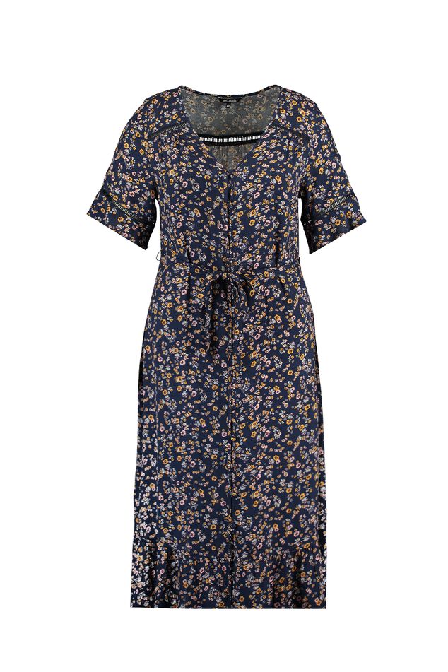 Maxi-Kleid mit floralem Print image number 1