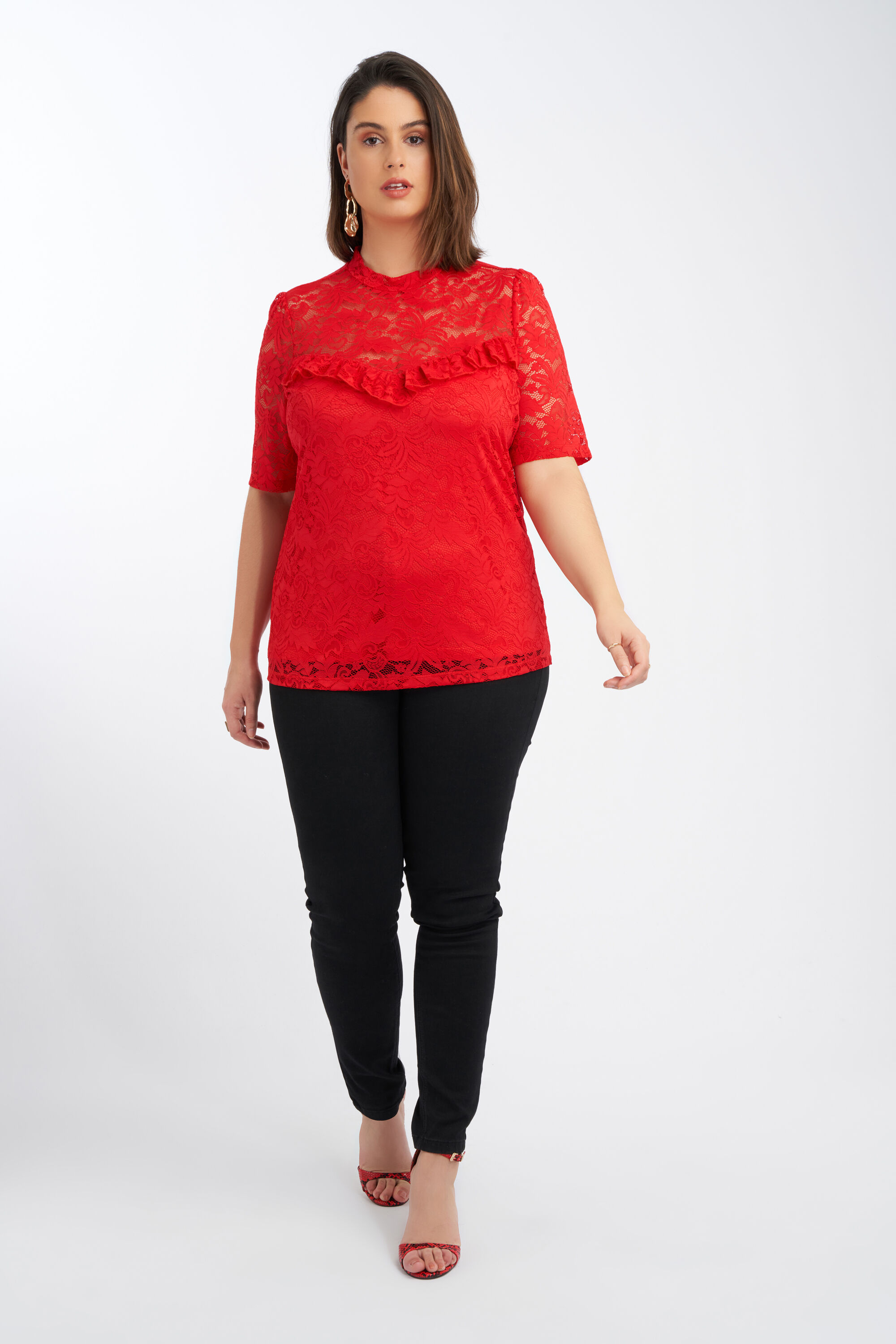 Spitzen-Top image number 5