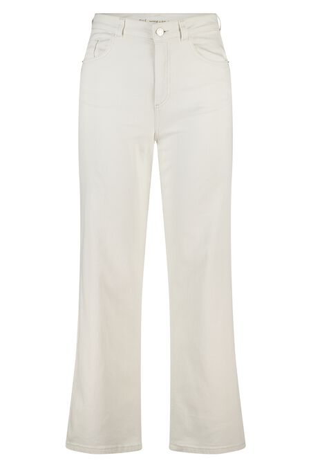 Weite Jeans mit hoher Taille