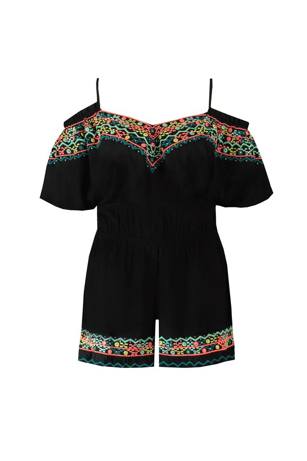 Playsuit mit offener Schulter image number 1