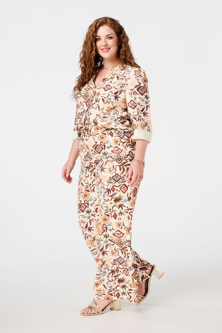 Luftige Hose mit Print  Luftige Hose mit Print