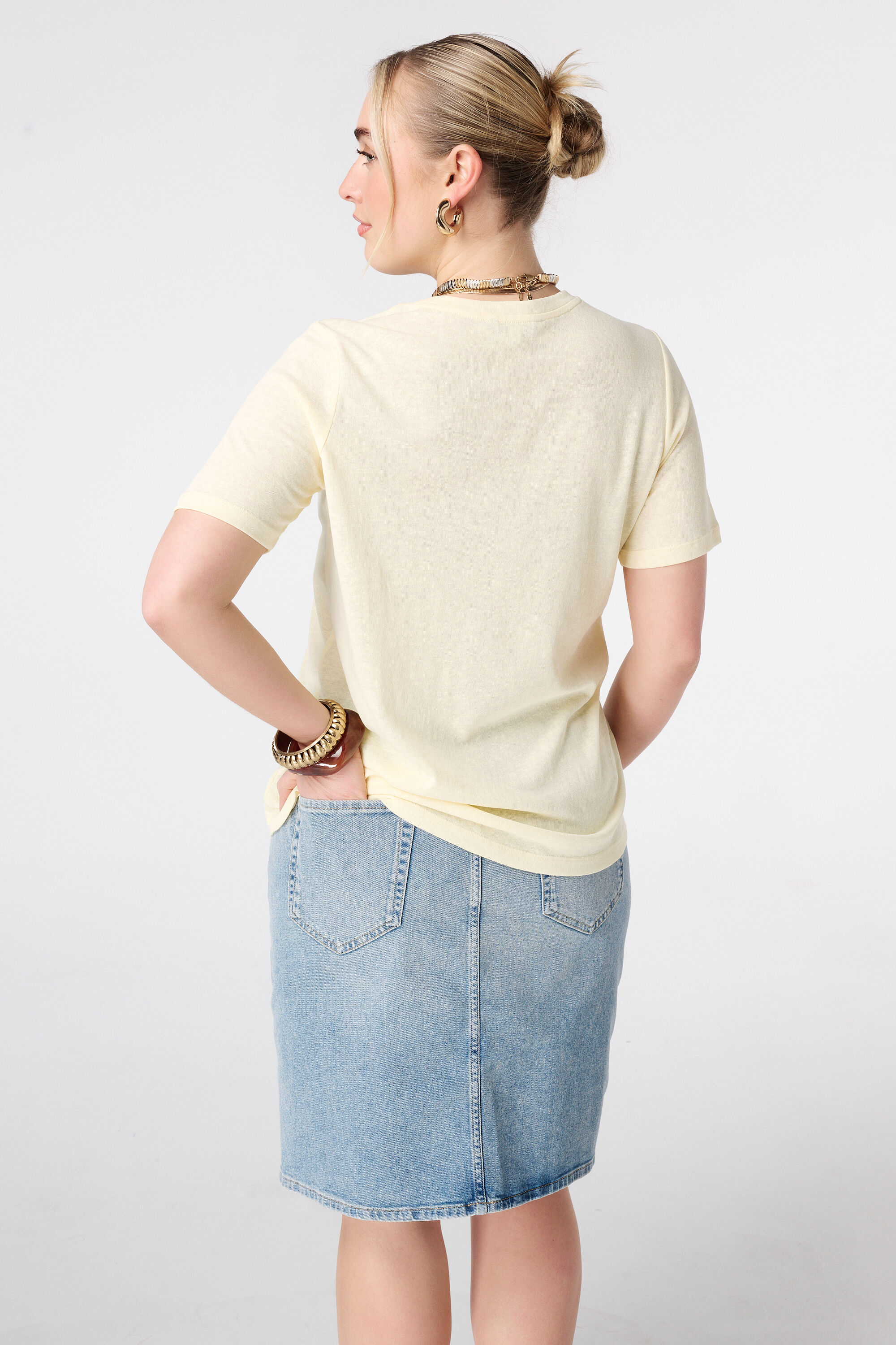 T-Shirt mit 3D-Herzen image number 3