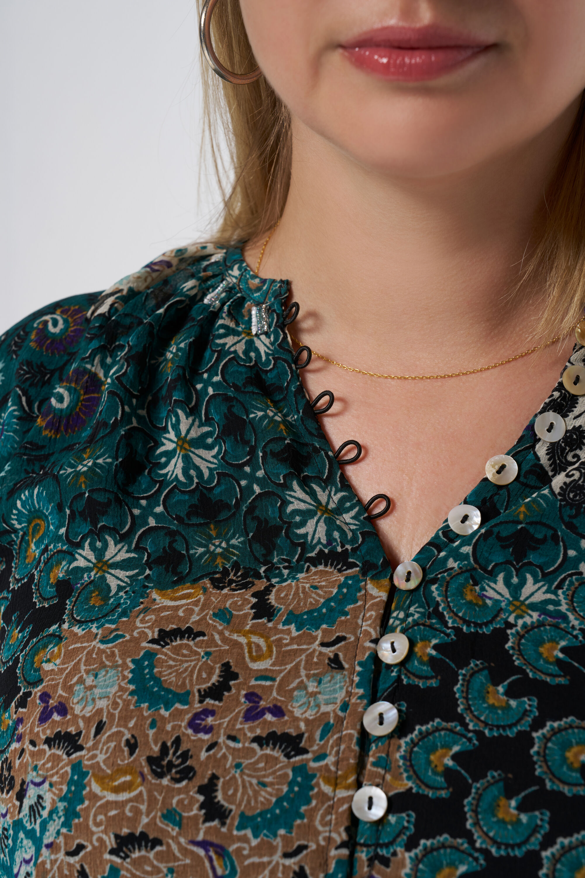 Bluse mit Print image number 4