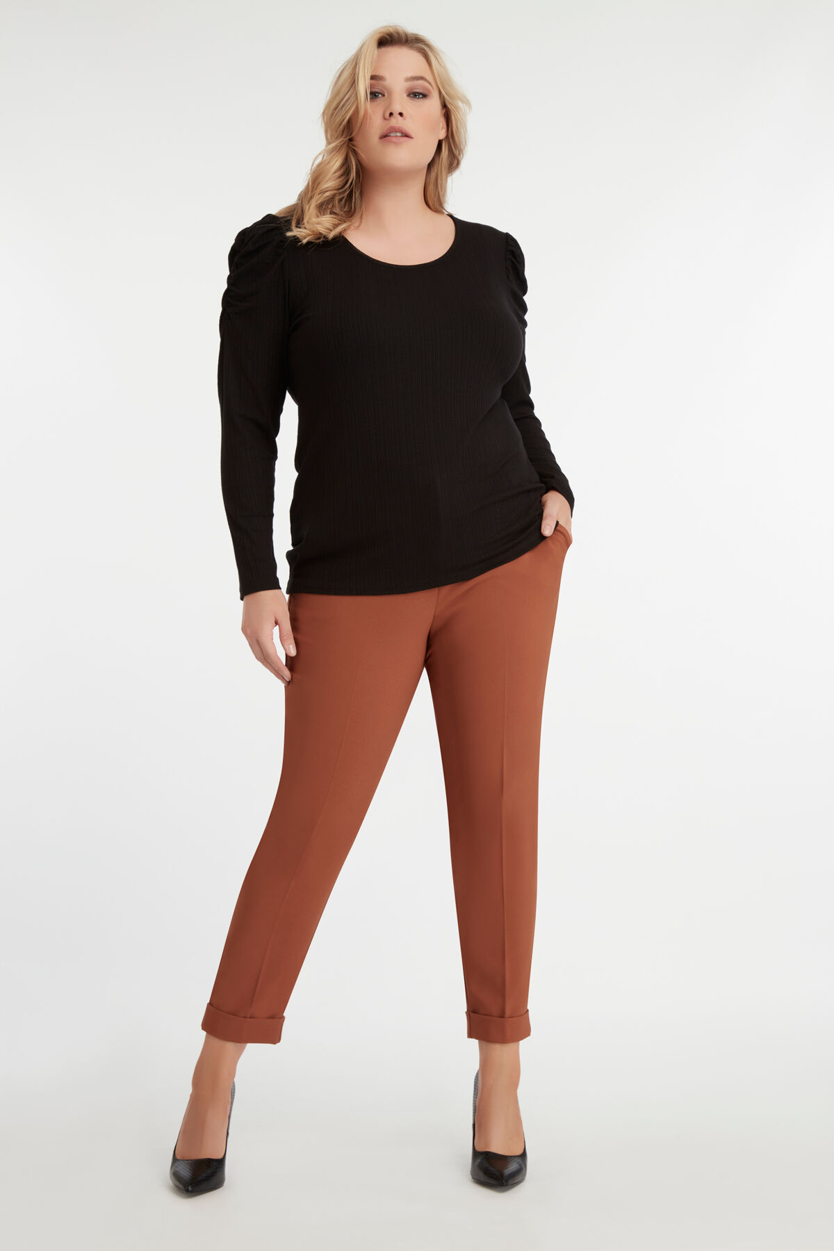 Shirt mit Puff&auml;rmeln image number 5