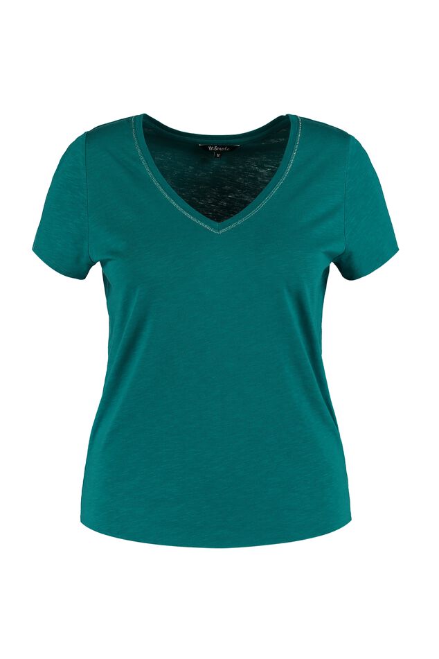 T-Shirt in Slub-Qualität image number 1