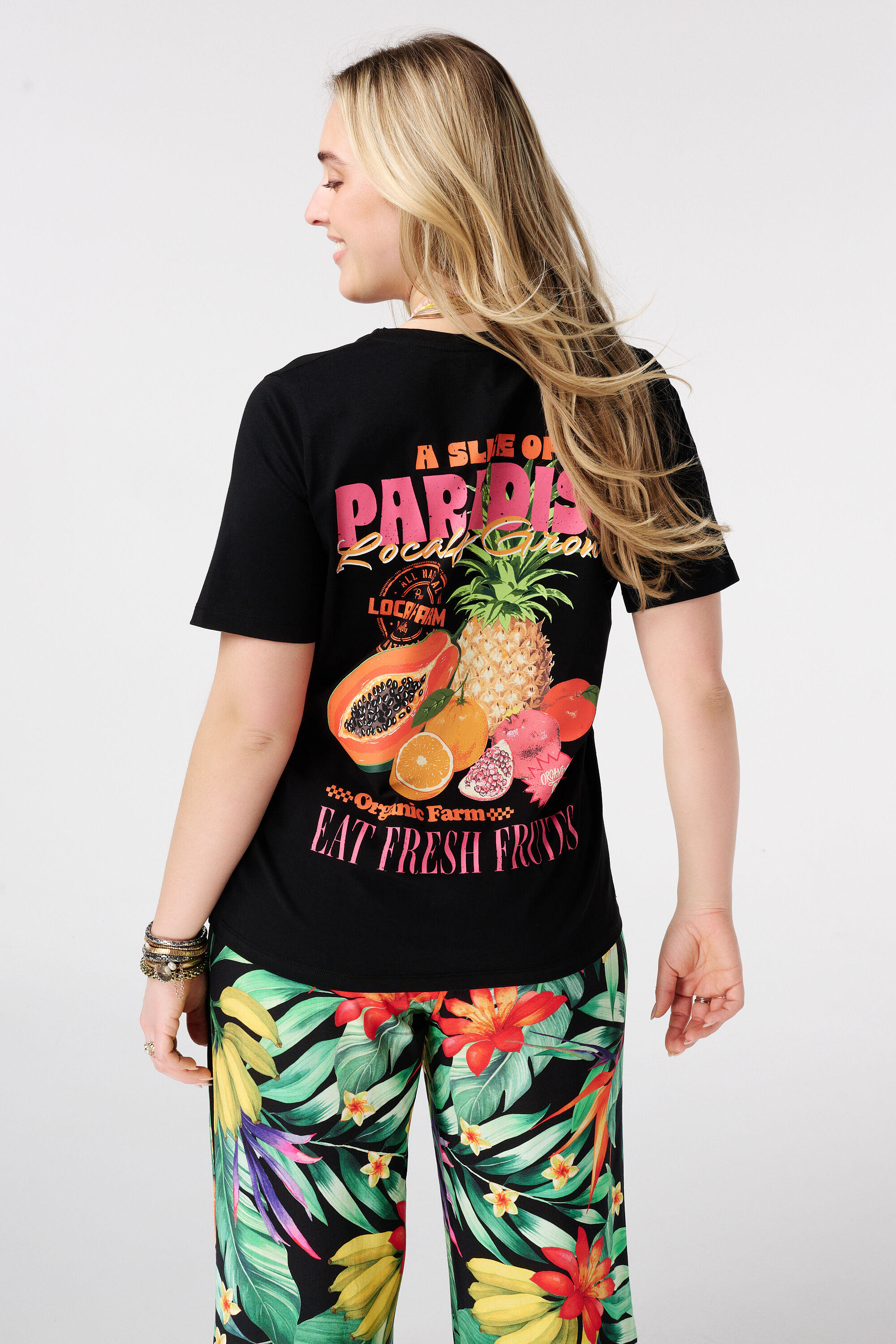 T-Shirt mit R&uuml;ckenprint