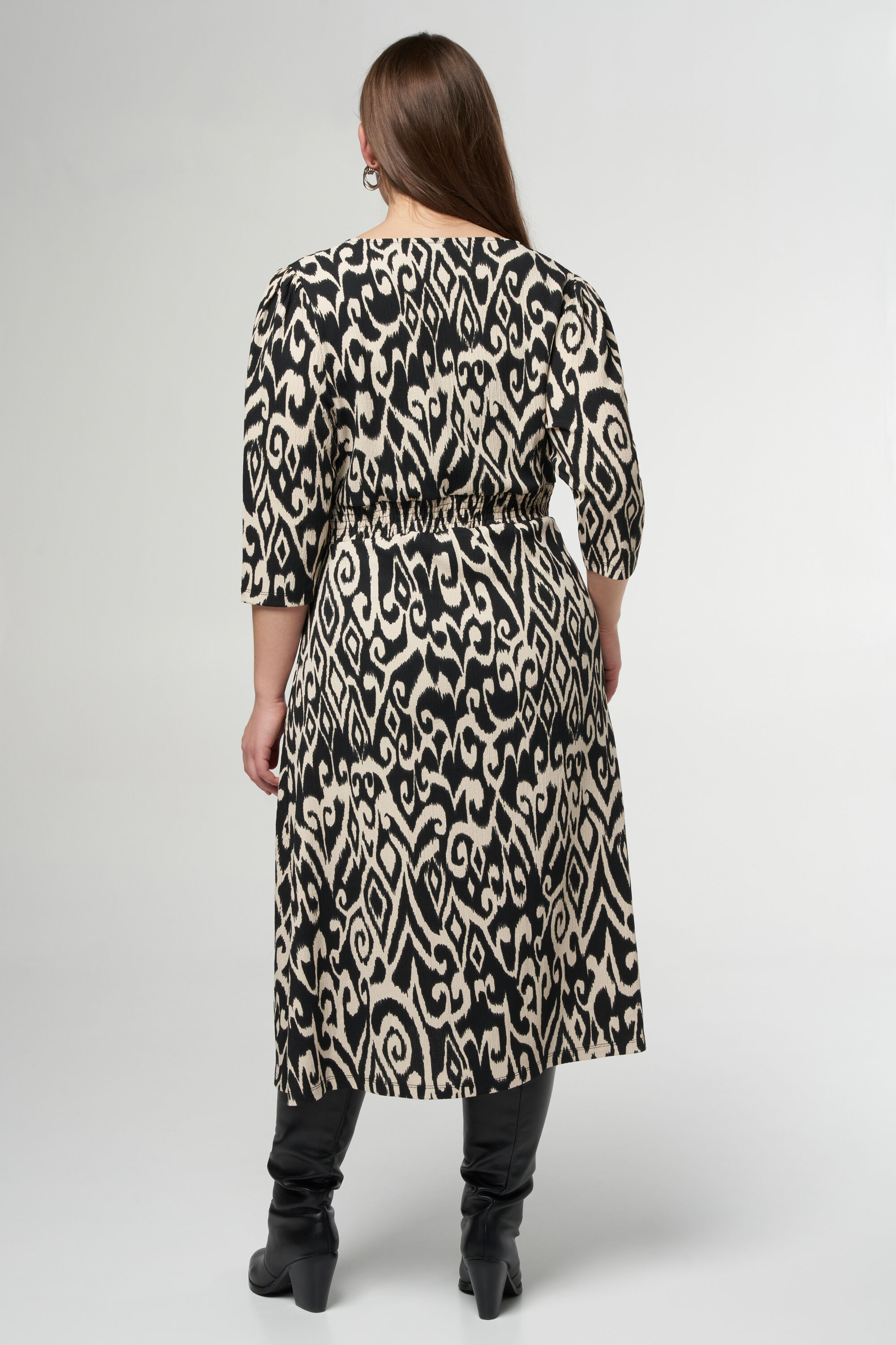 Midikleid mit Print image number 3