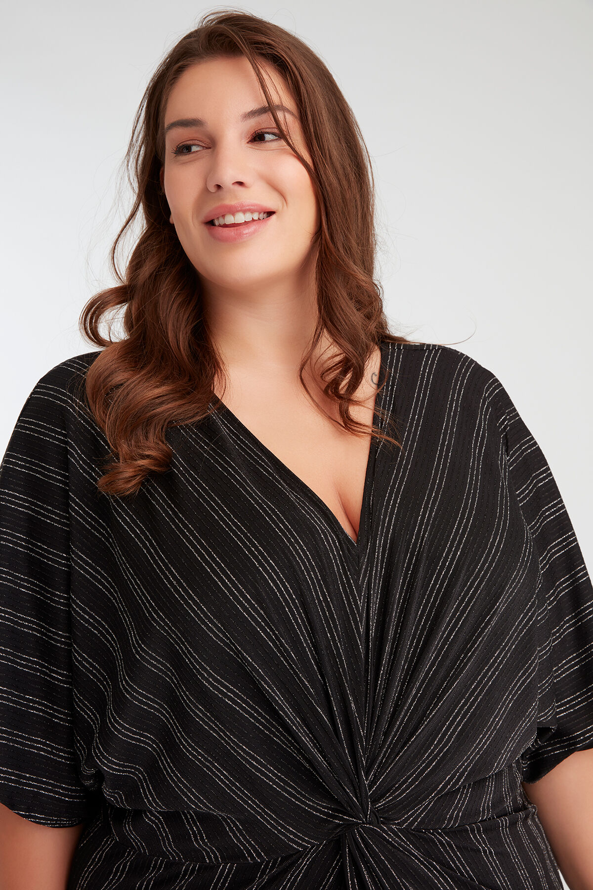 Kleid mit Lurex image number 5