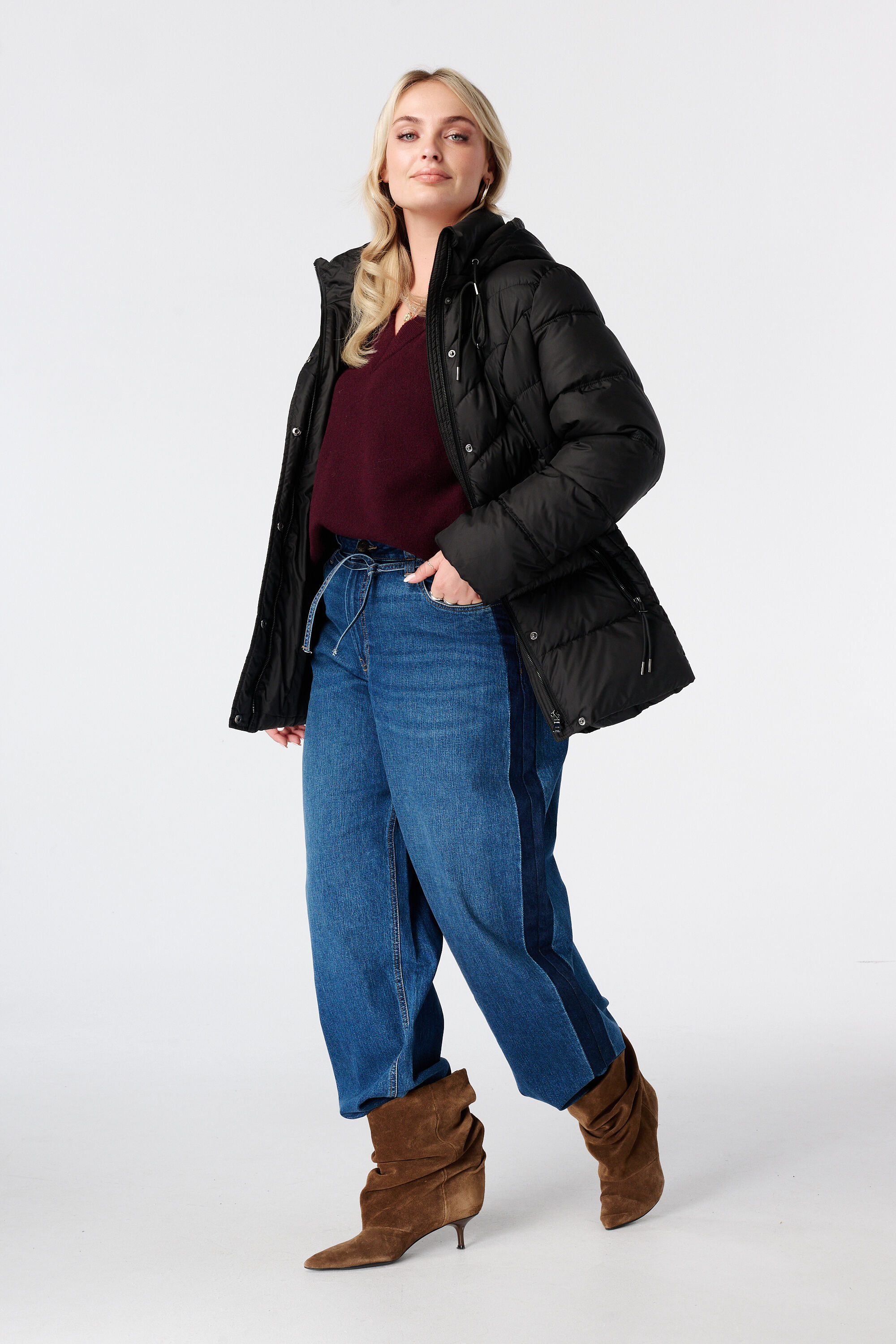 Gesteppte Jacke mit Kapuze image number 5
