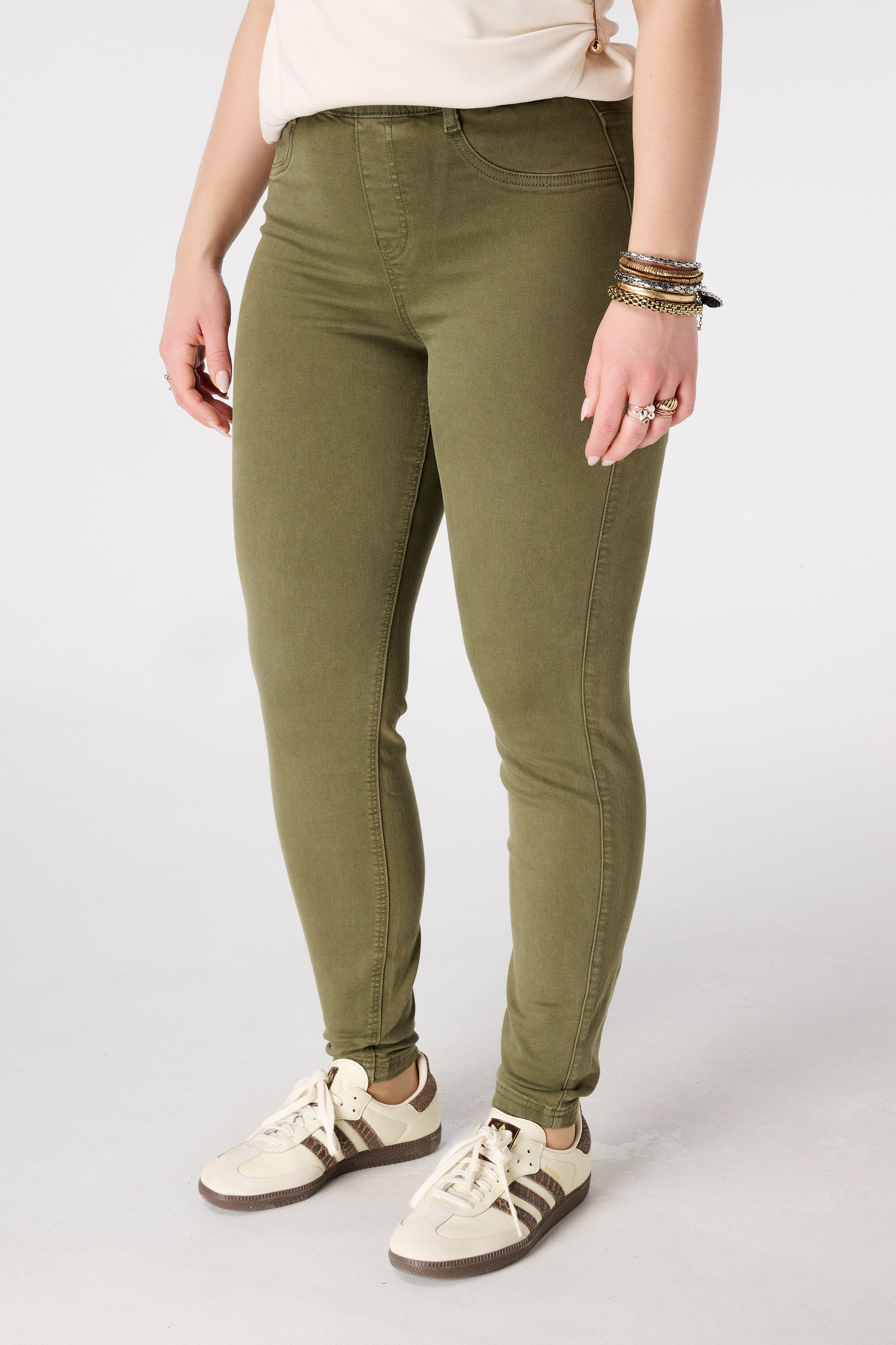 Tregging im Jeans-Look image number 5