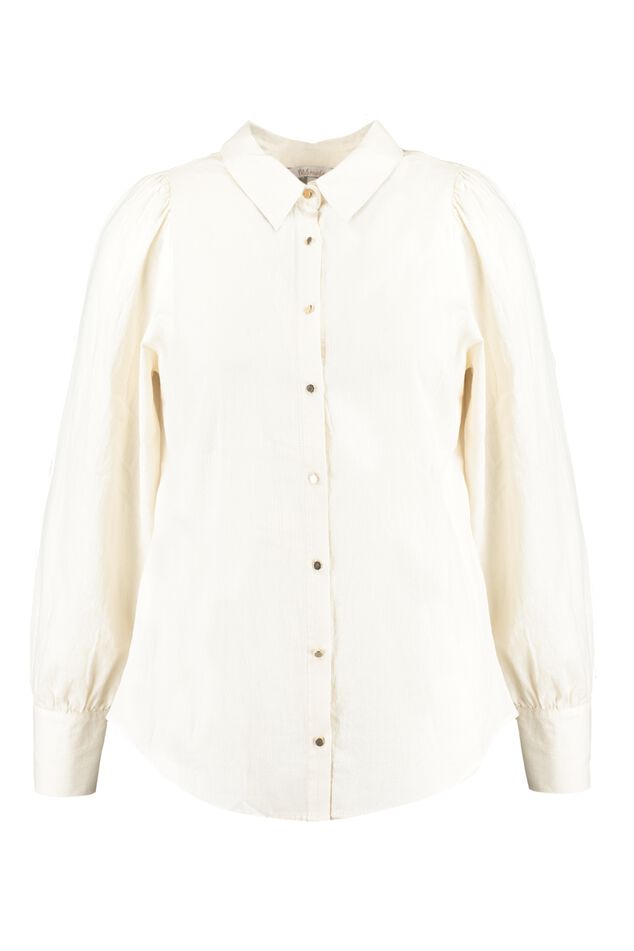 Bluse mit bauschigen Ärmeln  image number 2